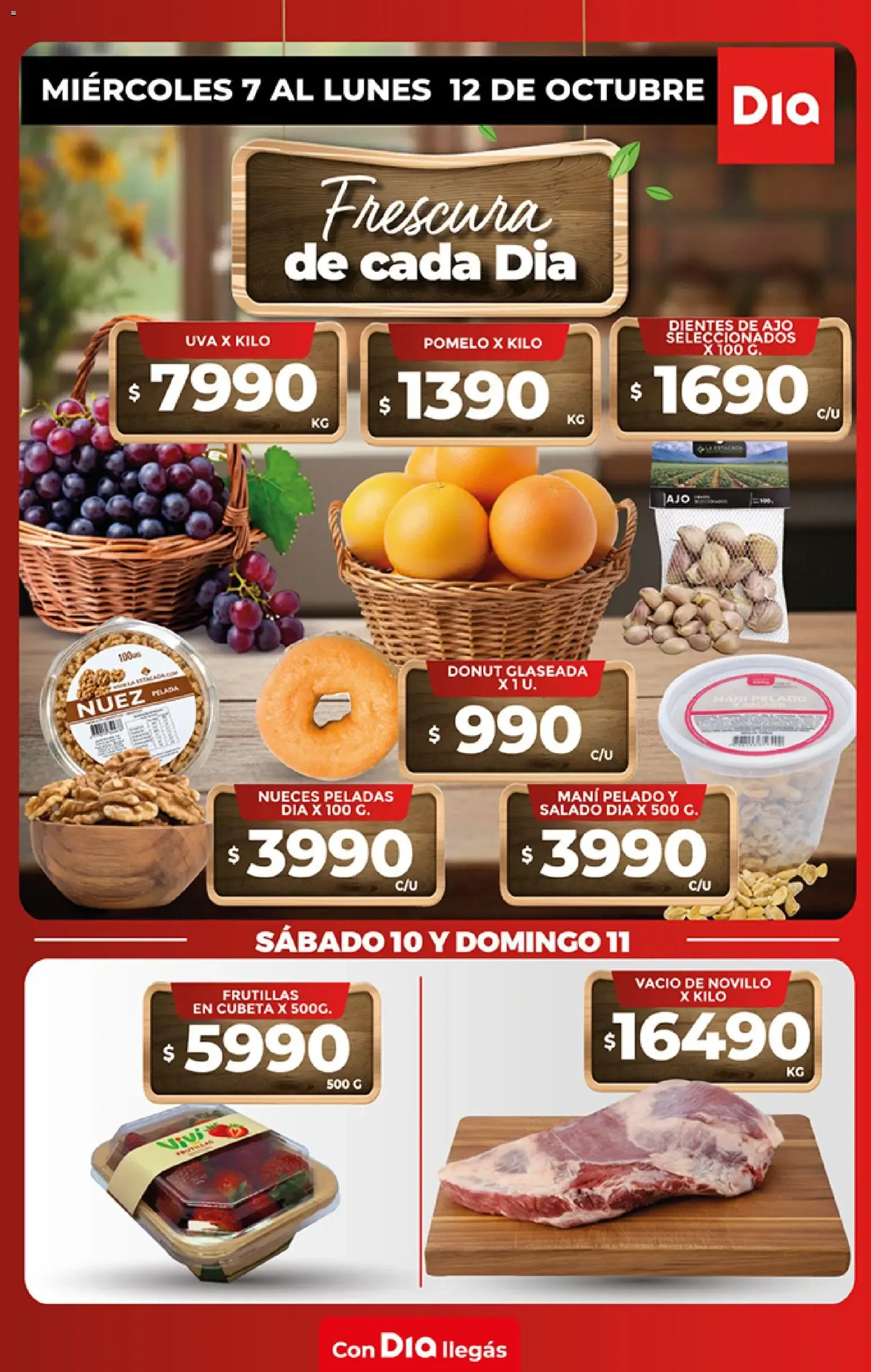 Ofertas de Supermercado DIA - Especial Frescos del 07/10/2026 - 12/10/2026 7 de octubre al 12 de octubre 2026 - Página 1 del catálogo