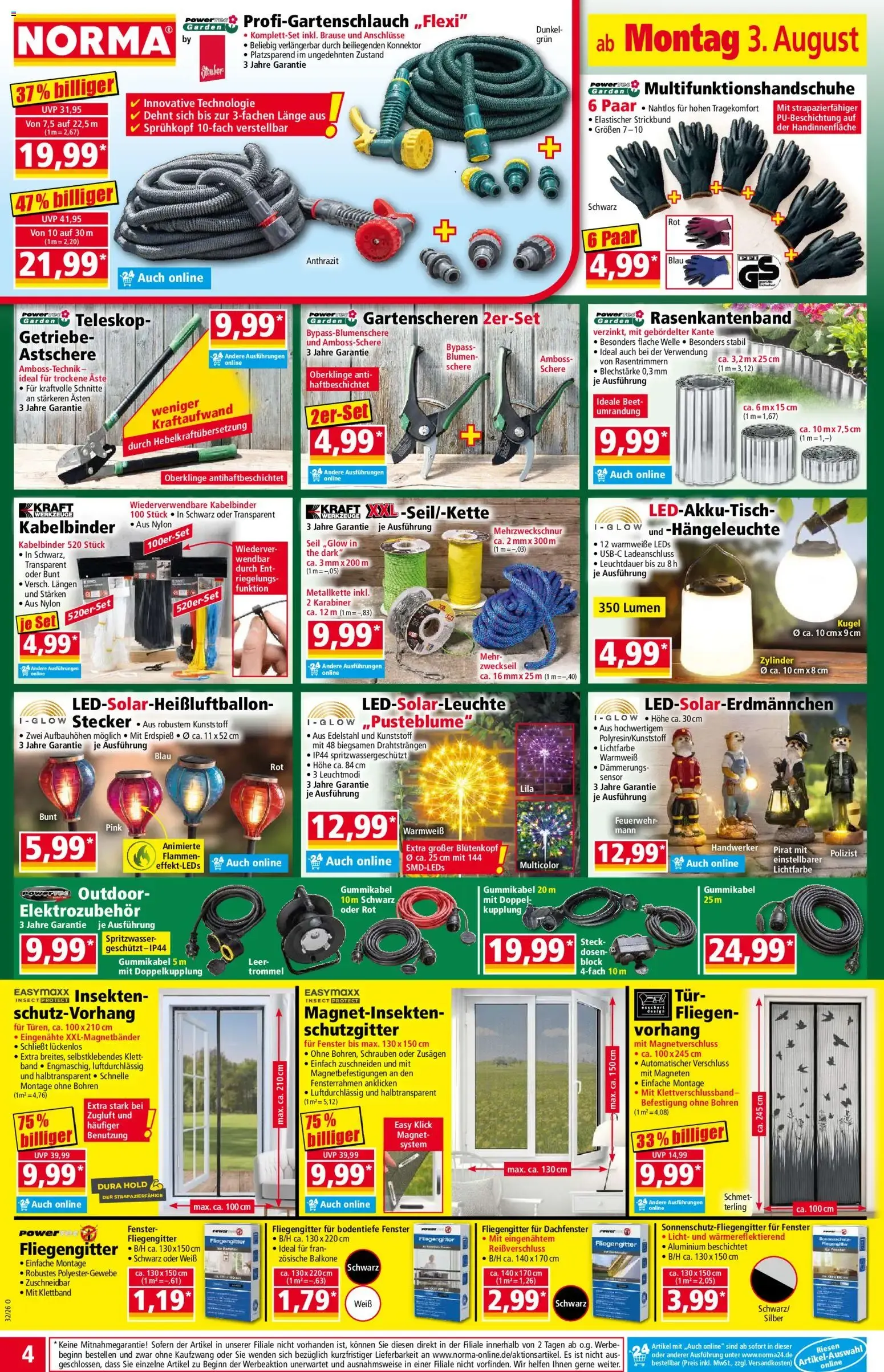NORMA Mehr fürs Geld. Coole SOMMERBASICS von 3. August bis 9. August 2026 - Prospekt seite 4