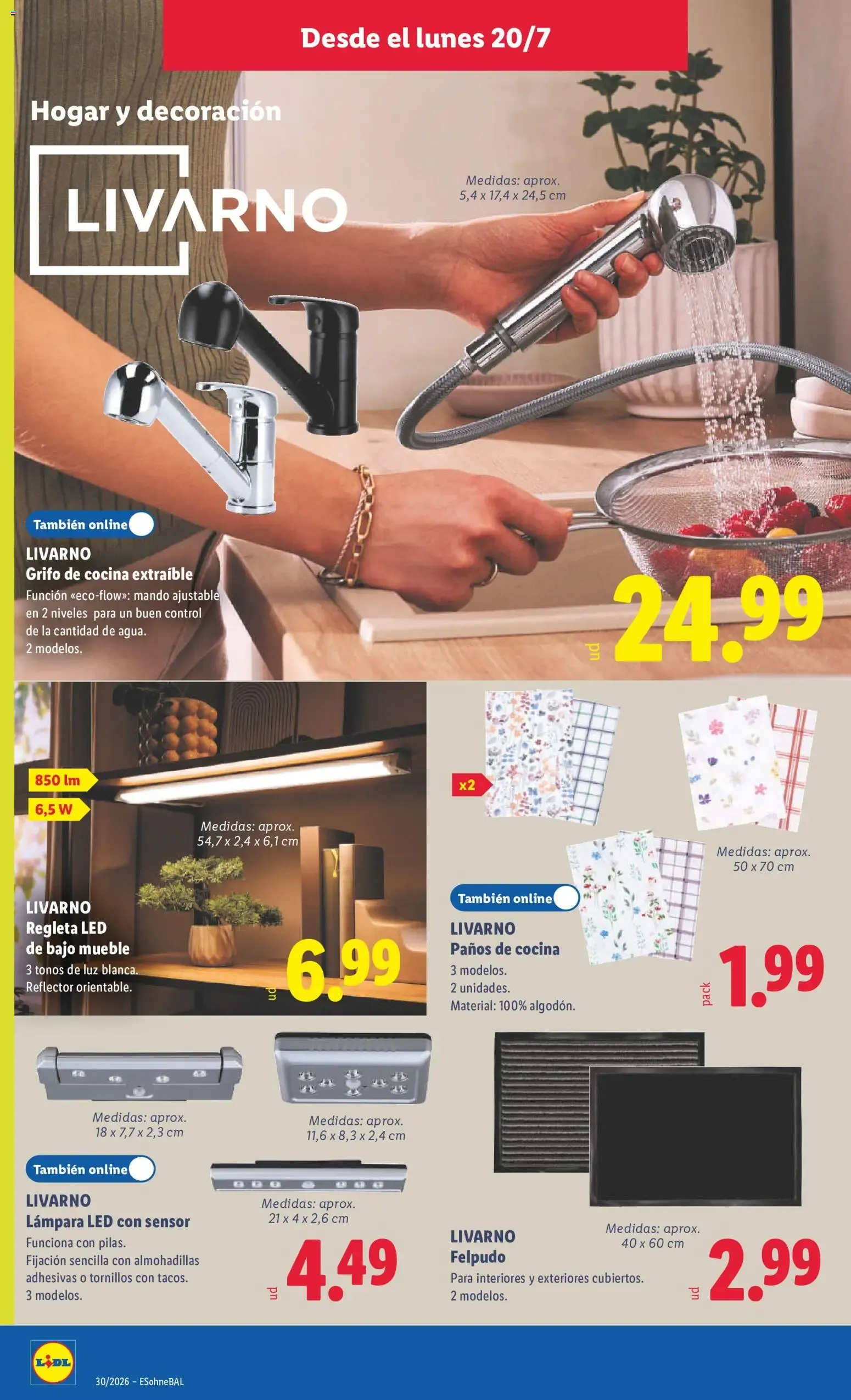 Catálogo de Lidl: Tú eliges 20 de julio al 26 de julio 2026 - Página 16