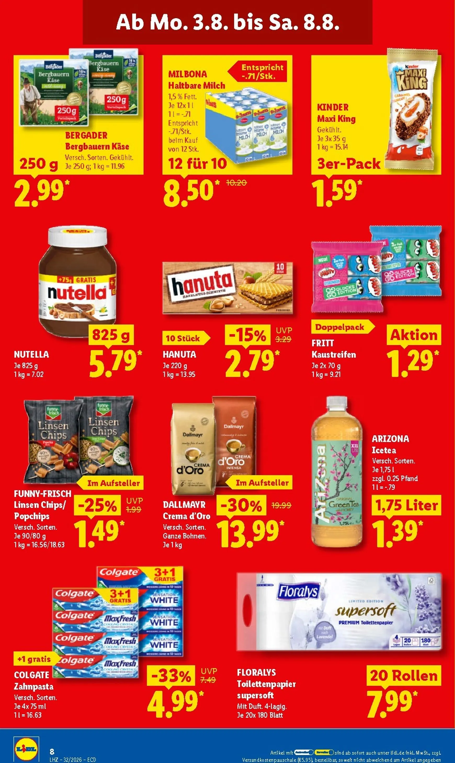 Lidl Prospekt – von Montag 03.08.2026 bis Samstag 08.08.2026 von 3. August bis 8. August 2026 - Prospekt seite 17
