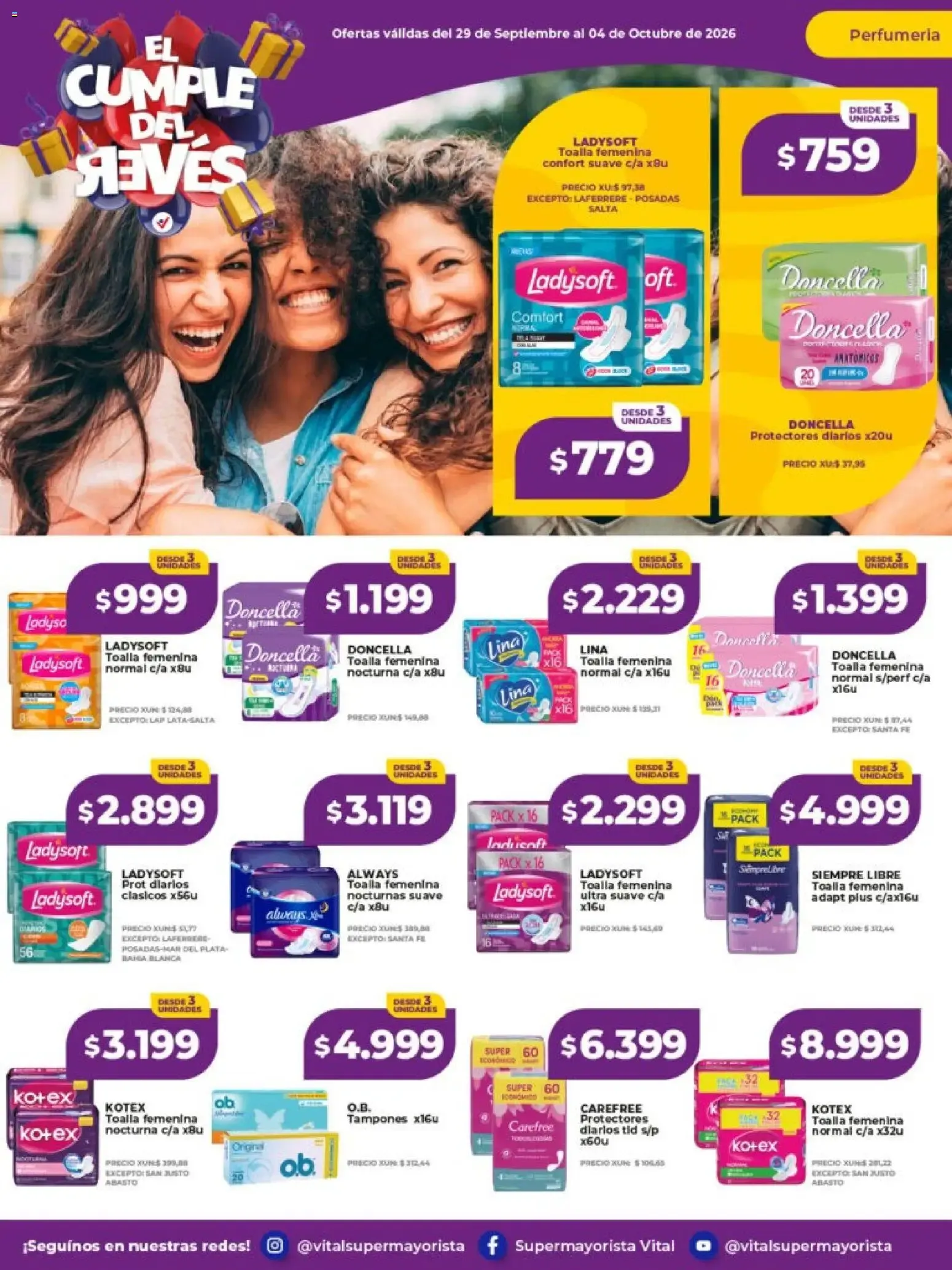 Ofertas de Vital - El Cumple del Revés 29 de septiembre al 4 de octubre 2026 - Página 6 del catálogo