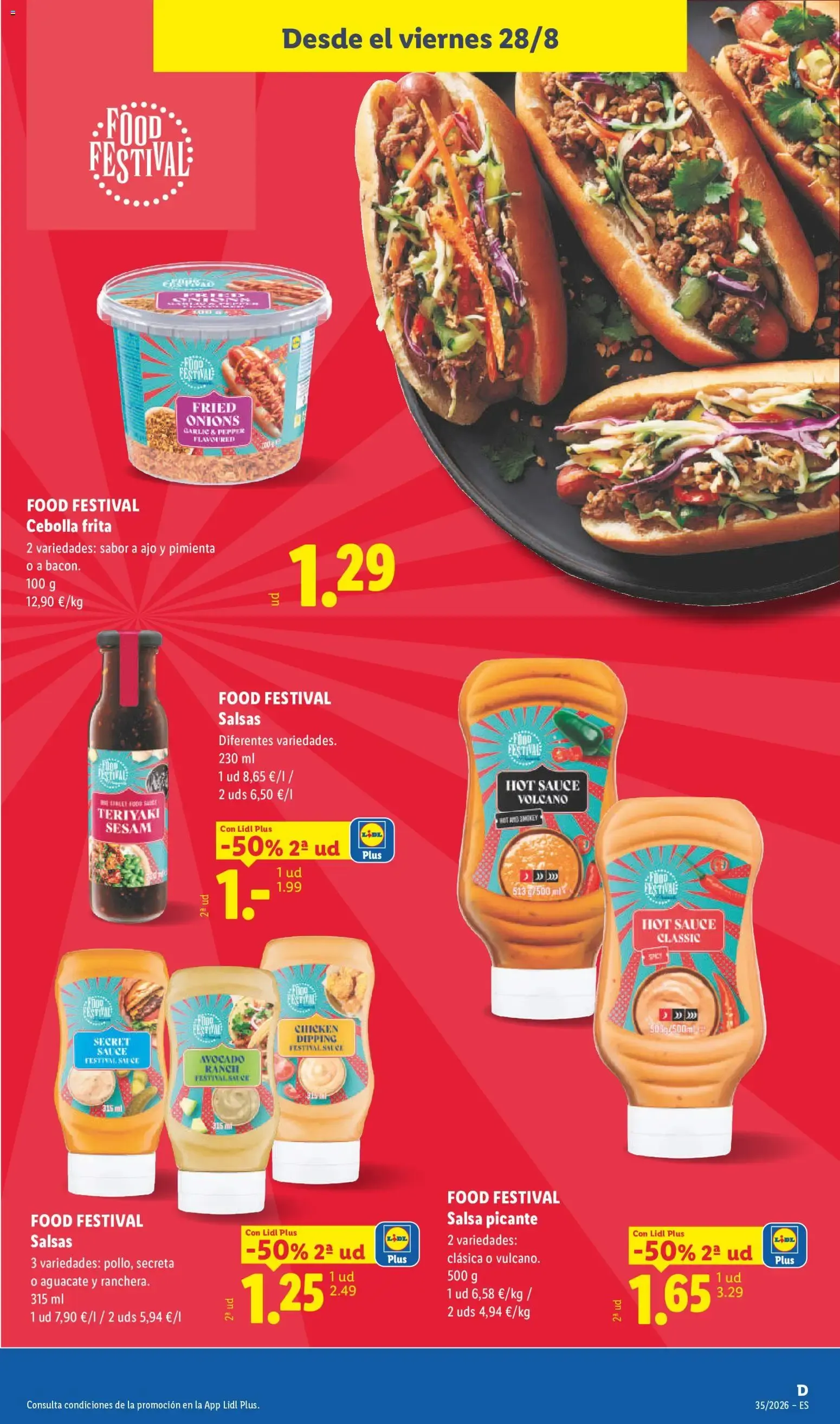 Catálogo de Lidl: Ahorra el doble - Ofertas 24 de agosto al 30 de agosto 2026 - Página 31