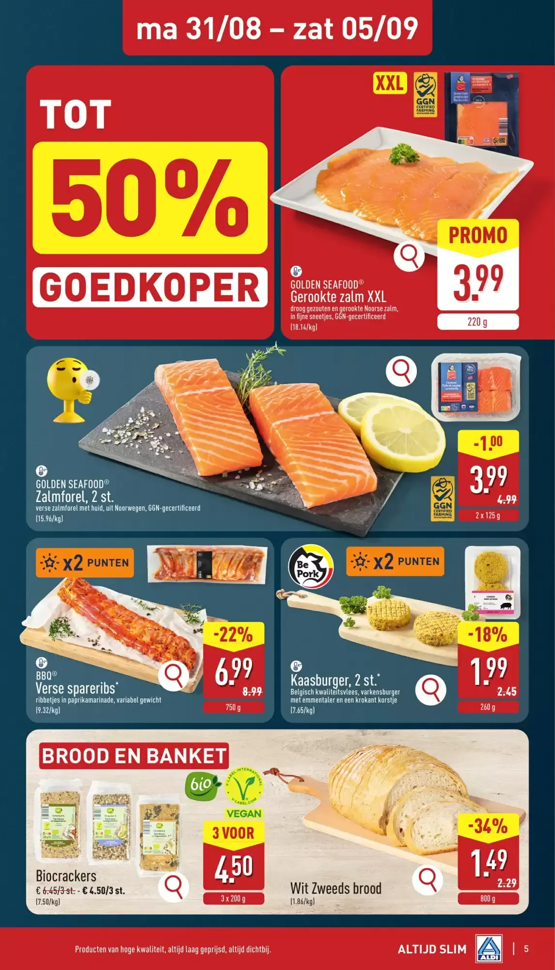 ALDI Folder van 31/08 t.e.m. 05/09 van 31 augustus tot 5 september 2026 - folder pagina 5