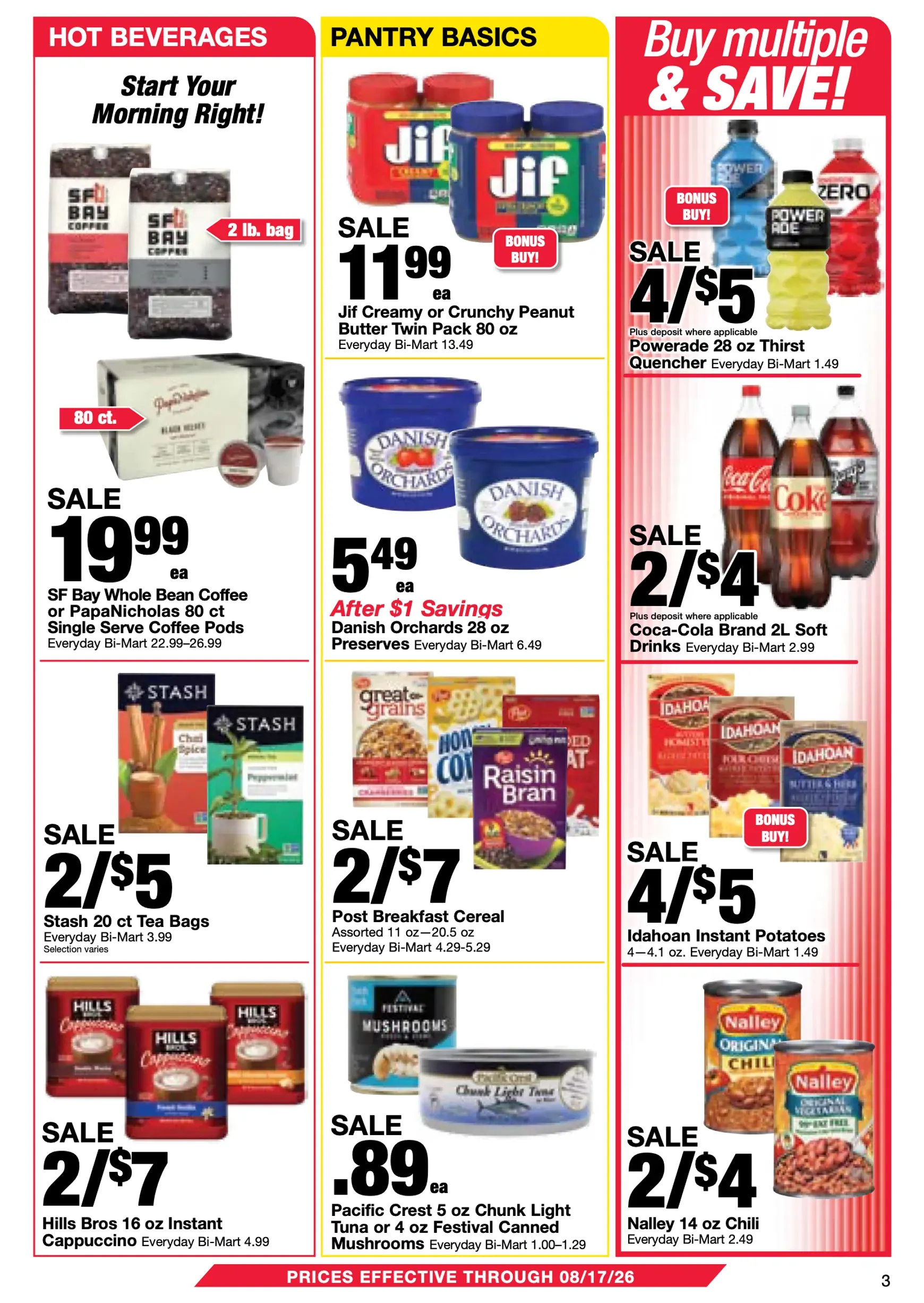 Weekly ad Current Bi-Mart leaflet valid from Tuesday 07/28/2026 to Monday 08/17/2026 from July 28 to August 17 2026 - Page 3