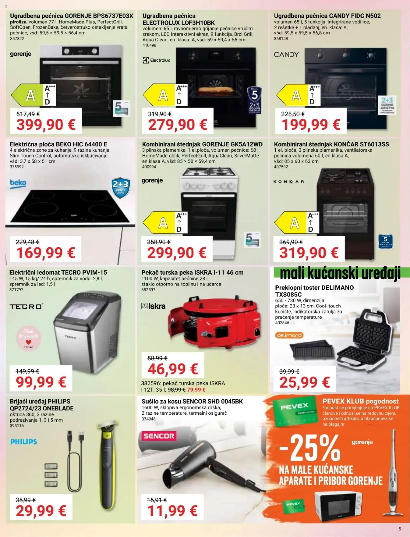 Katalog Vruće cijene peći i ogrjeva od 23. srpnja do 24. kolovoza 2026. - Pregled Stranica 5