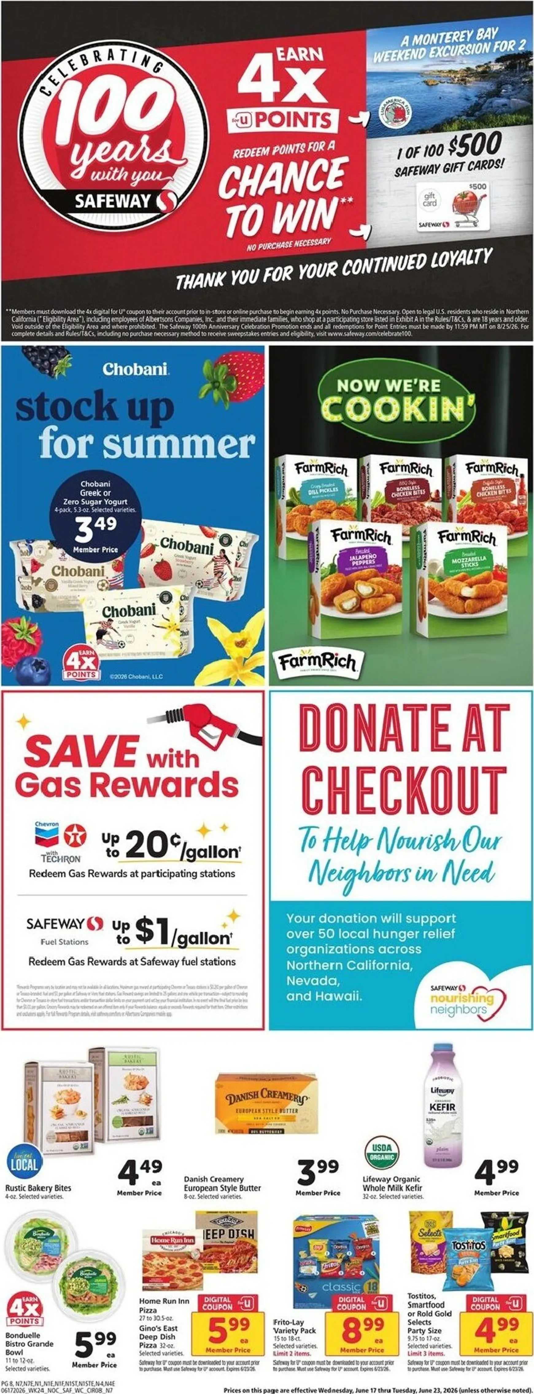 Weekly ad Current Safeway leaflet valid from Wednesday 06/17/2026 to Tuesday 06/23/2026 from June 17 to June 23 2026 - Page 8