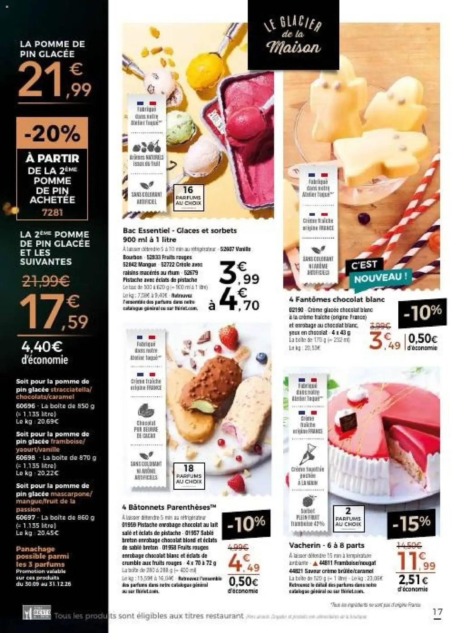 Thiriet Catalogue livraison à domicile à partir du 30/09/2026 - promo en ligne du 30 septembre au 22 octobre 2026 - Catalogue page 17