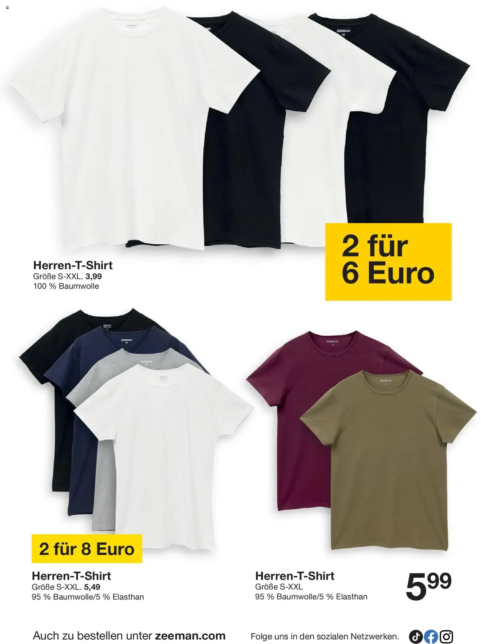 Zeeman Prospekt vom 26.09.2026 – Angebote online von 26. September bis 9. Oktober 2026 - Prospekt seite 21