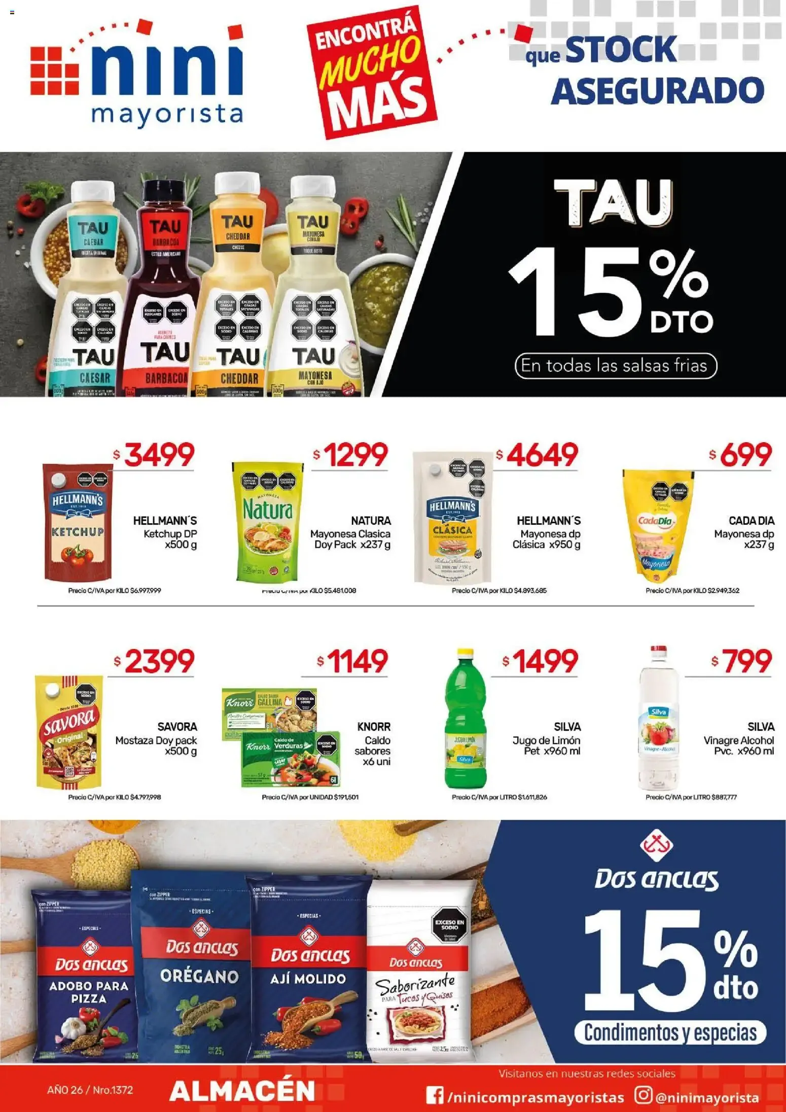 Ofertas de NINI Mayorista ofertas del 10/08/2026 - 16/08/2026 10 de agosto al 16 de agosto 2026 - Página 25 del catálogo