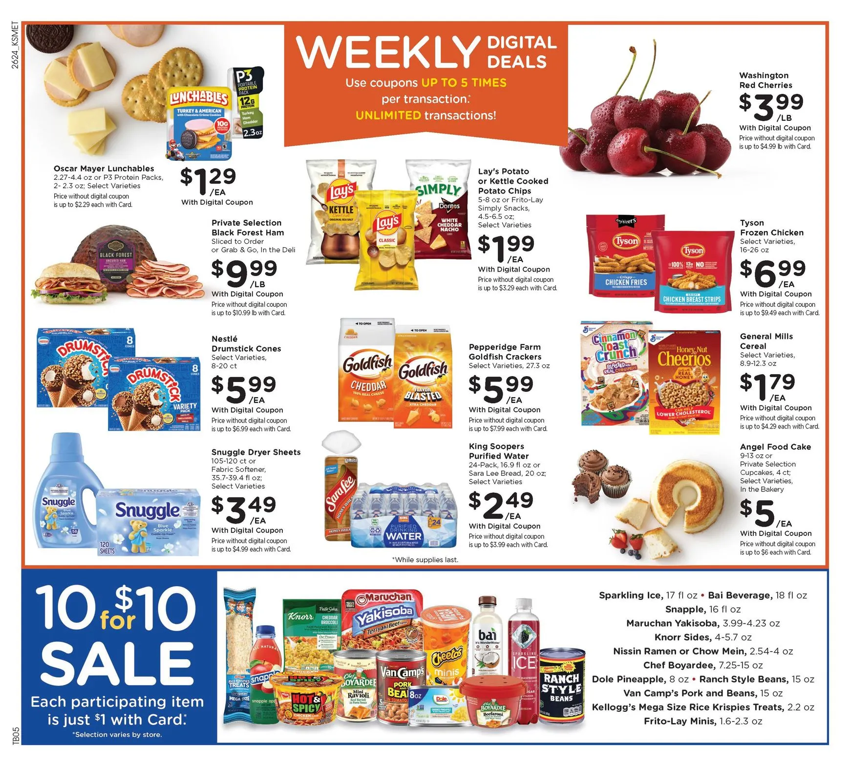 Weekly ad Current King Soopers leaflet valid from Wednesday 07/15/2026 to Tuesday 07/21/2026 from July 15 to July 21 2026 - Page 3