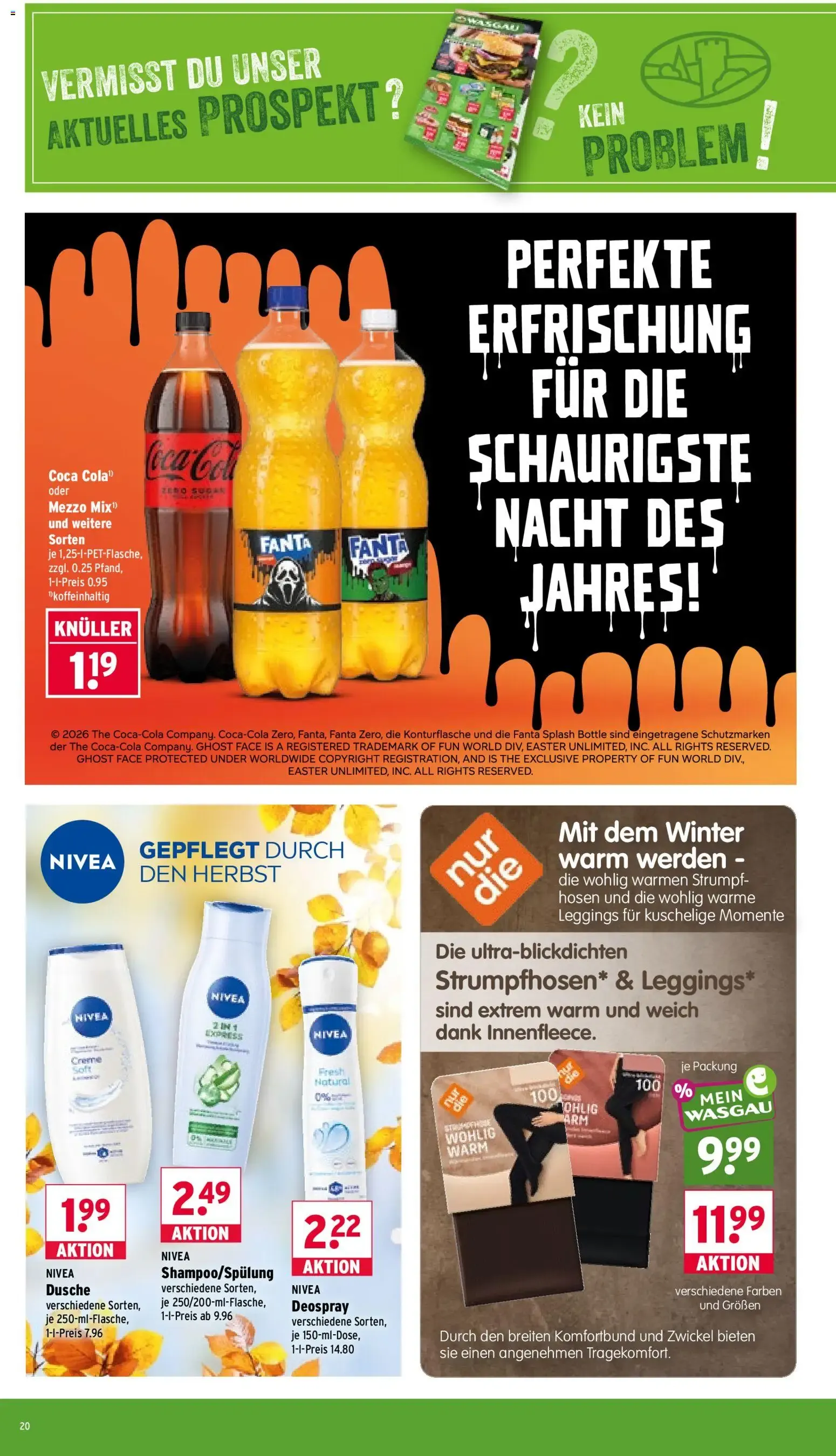 Wasgau Prospekt (ab 19.10.2026) zum Blättern von 19. Oktober bis 24. Oktober 2026 - Prospekt seite 20