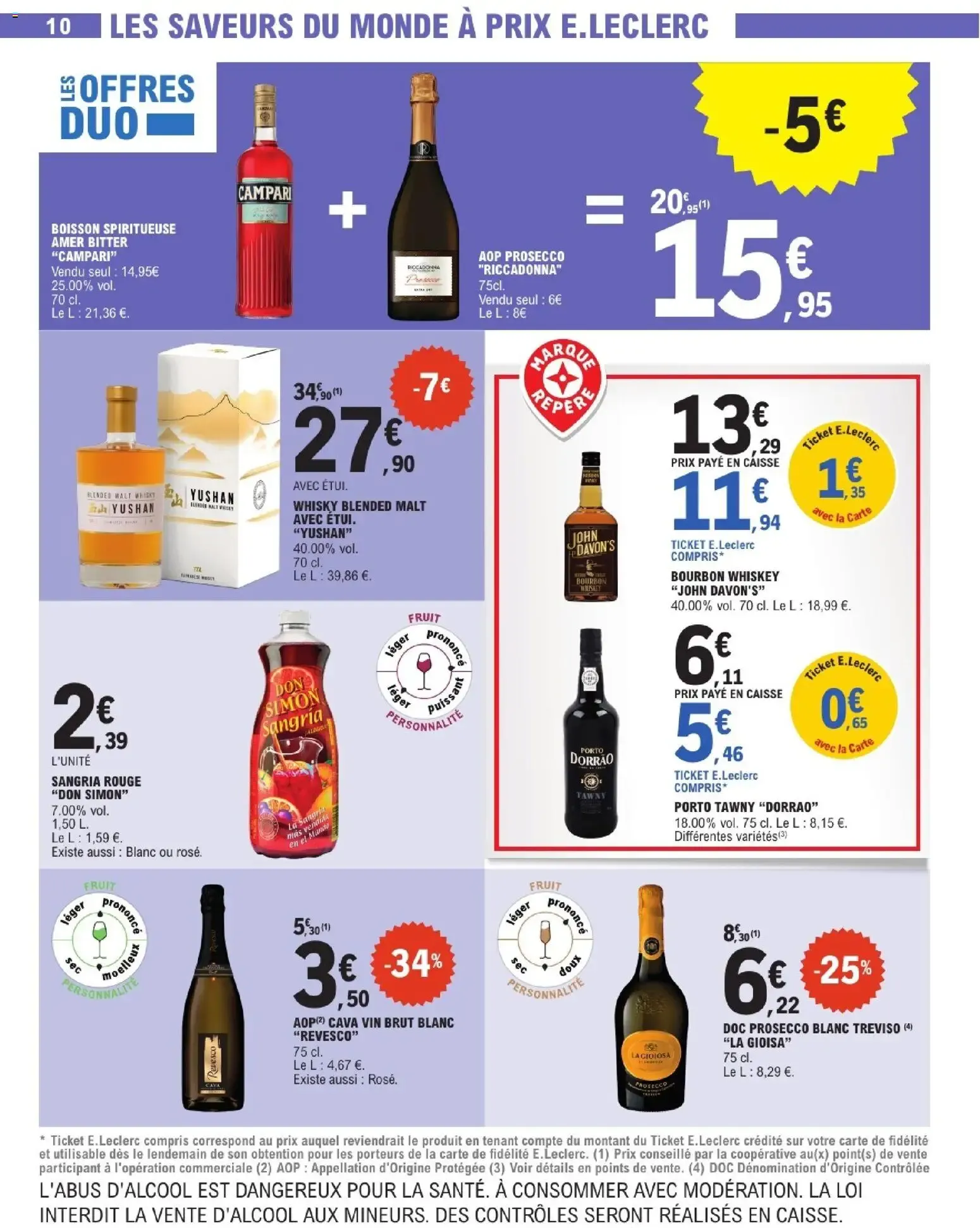 E.Leclerc: Que des promos en or pour le quotidien! du 6 octobre au 17 octobre 2026 - Catalogue page 10