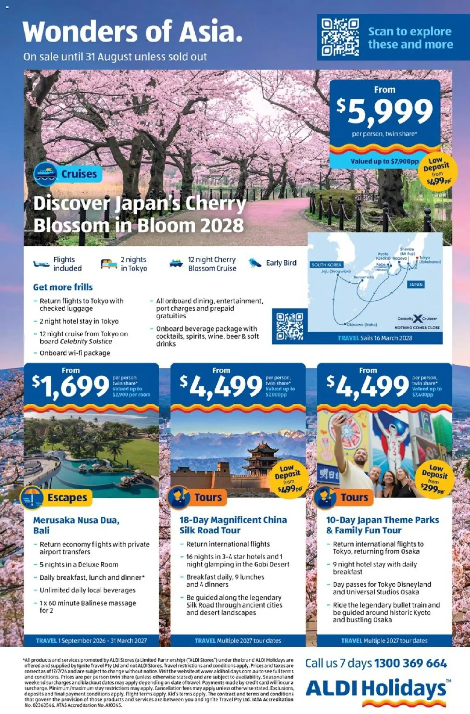 ALDI Holidays - Discover Japan's Cherry Blossom in Bloom 2028 - Catalogue valid from 1 August to 31 August 2026 - page 2