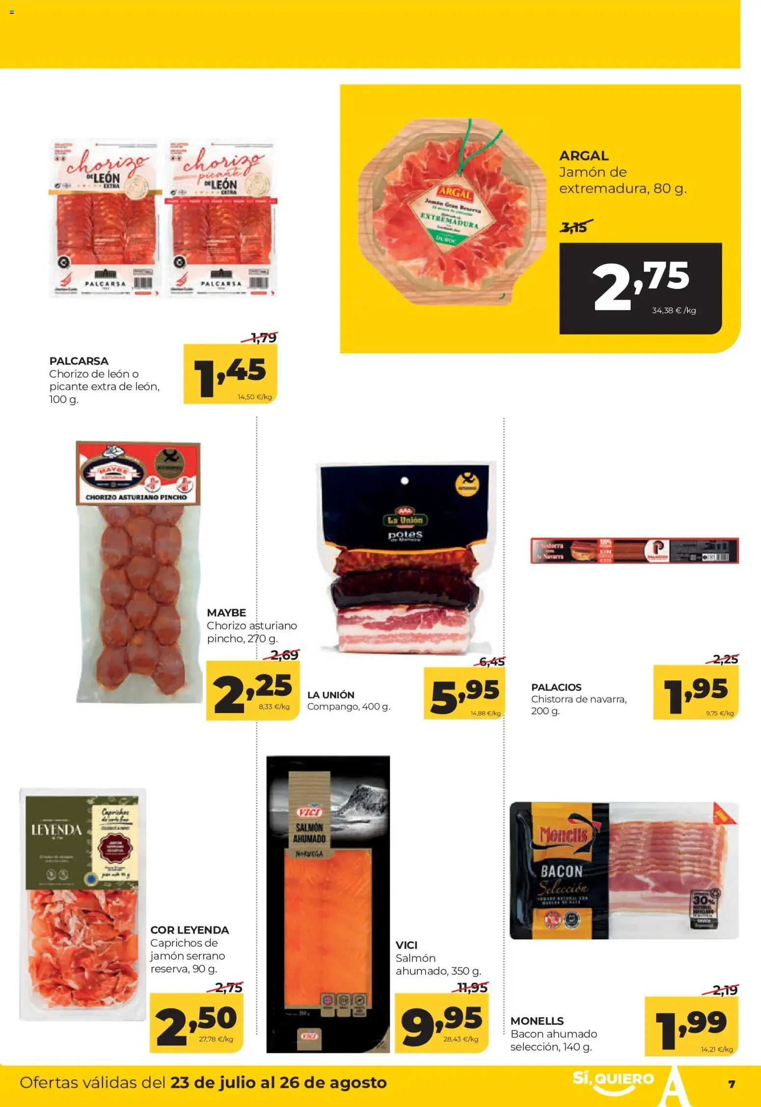 Catálogo de Alimerka folleto Asturias del 23/07/2026 | Catálogo 23 de julio al 26 de agosto 2026 - Página 7