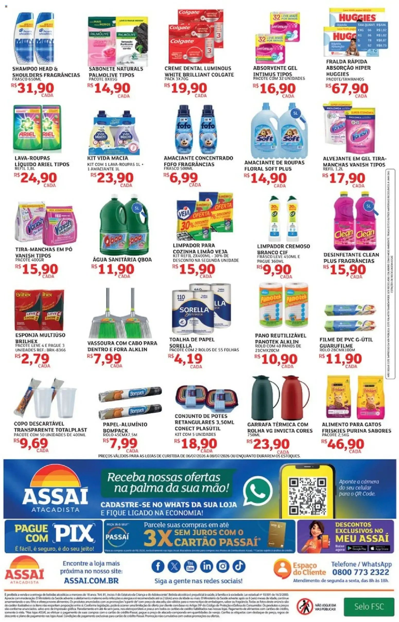 Encarte de Assaí Atacadista ofertas - PR de 06/07/2026 | Promoções Online 6 de julho até 8 de julho 2026 - Pagina 4