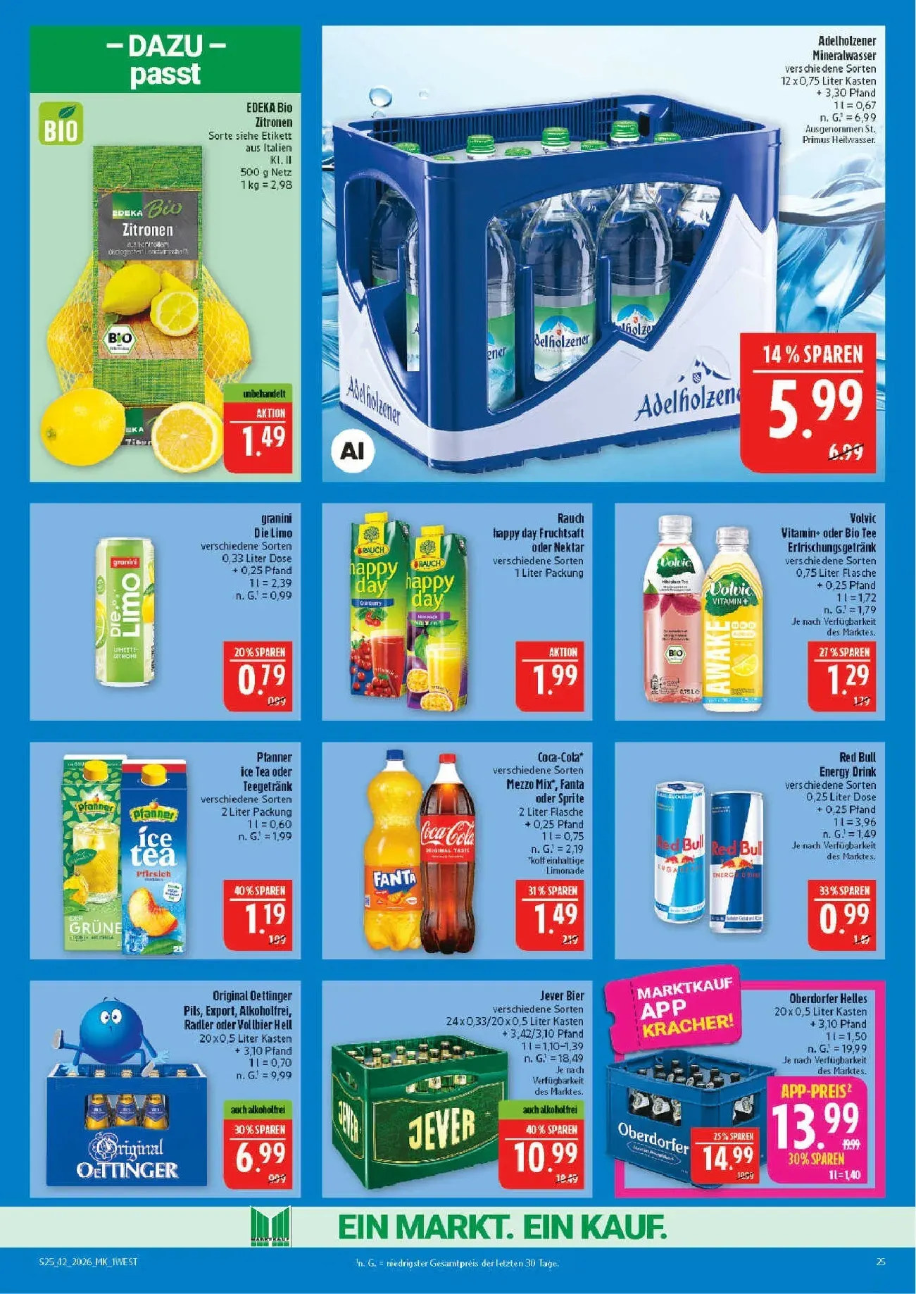 Marktkauf Prospekt – von Montag 12.10.2026 bis Samstag 17.10.2026 von 12. Oktober bis 17. Oktober 2026 - Prospekt seite 25