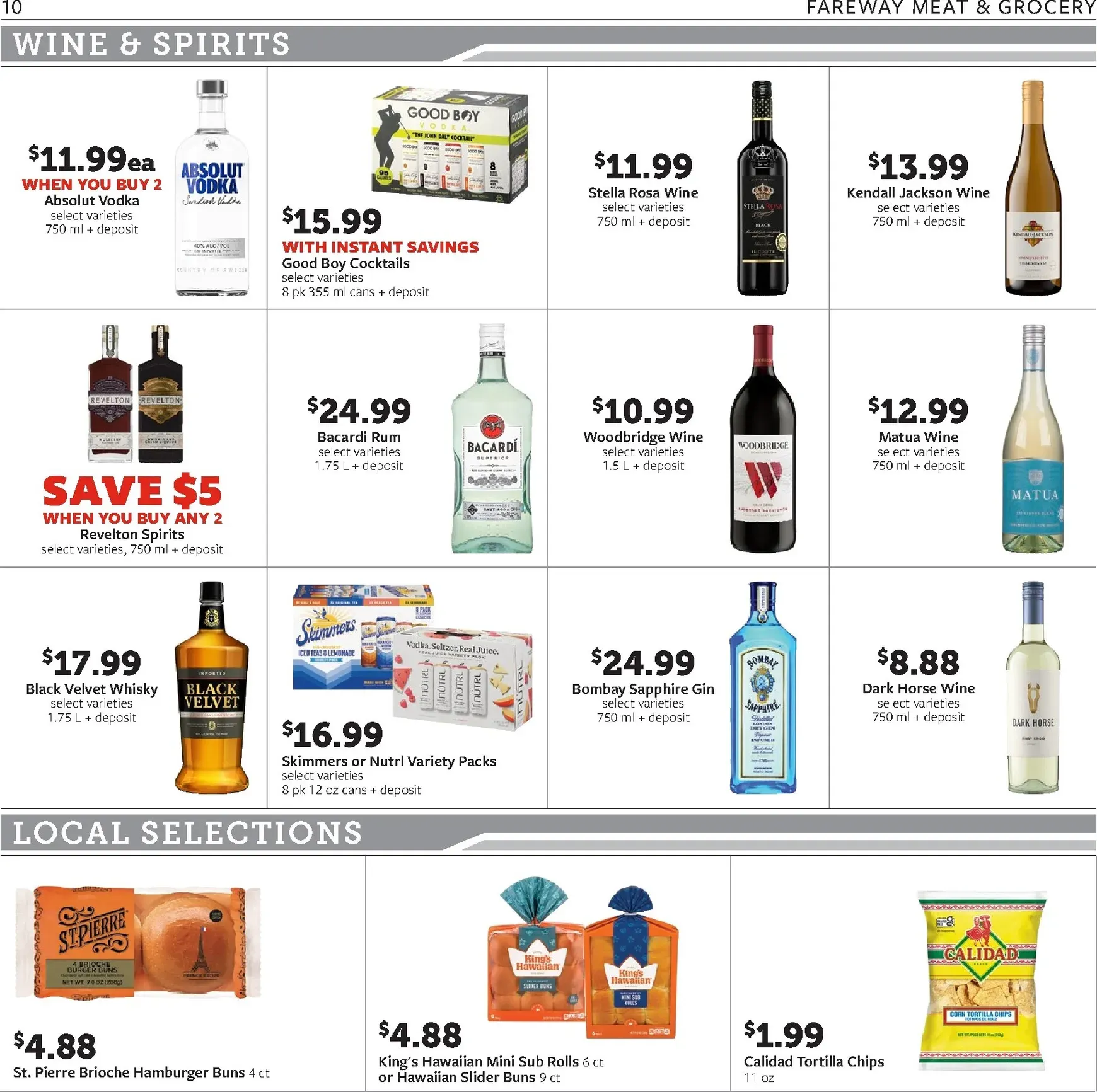 Weekly ad Fareway Meat & Grocery - Savings Worth Grilling For from July 20 to July 25 2026 - Page 10