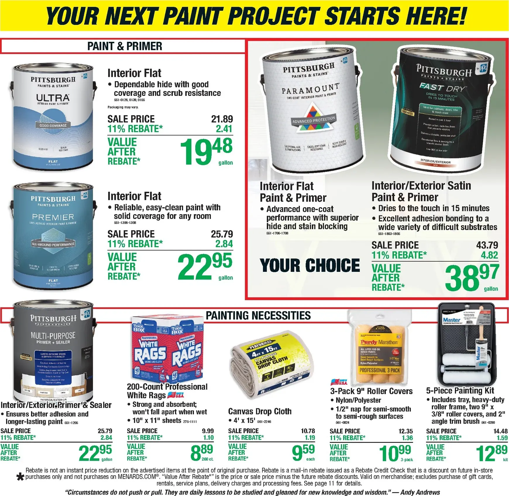 Weekly promotion Current Menards leaflet valid from Thursday 10/22/2026 to Sunday 11/01/2026 spanning from October 22 to November 1 2026 - Page 13 for Catalogue 365