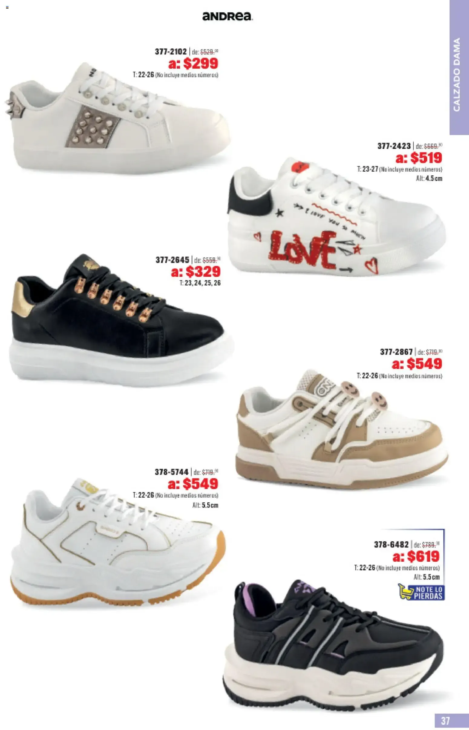 Catálogo de Andrea + Outlet Liquidación Primavera 31 de mayo al 25 de julio 2026 - Pagina 37