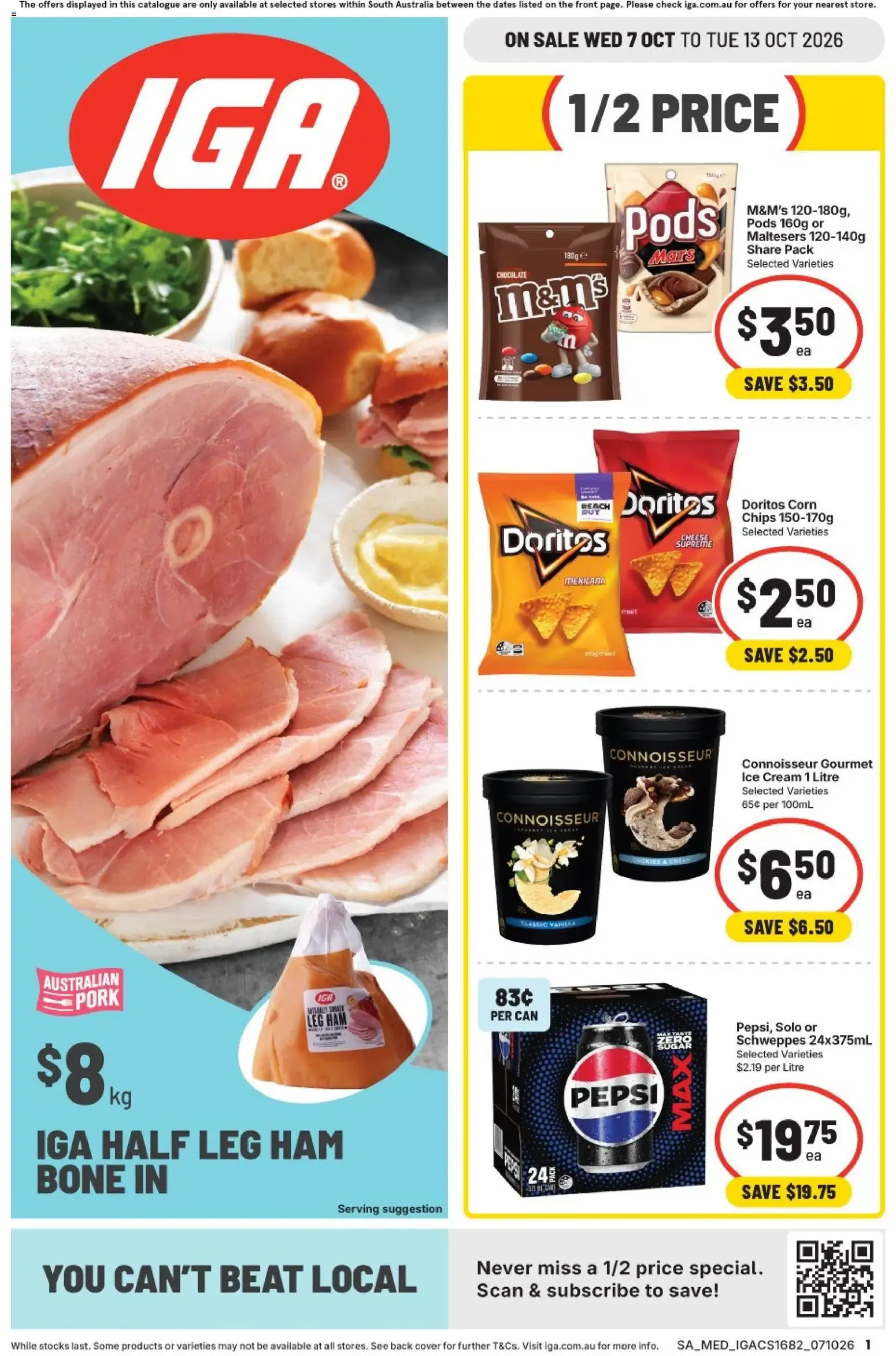 IGA catalogue valid from 07/10/2026 > Online Australia - Catalogue valid from 7 October to 13 October 2026 - page 1