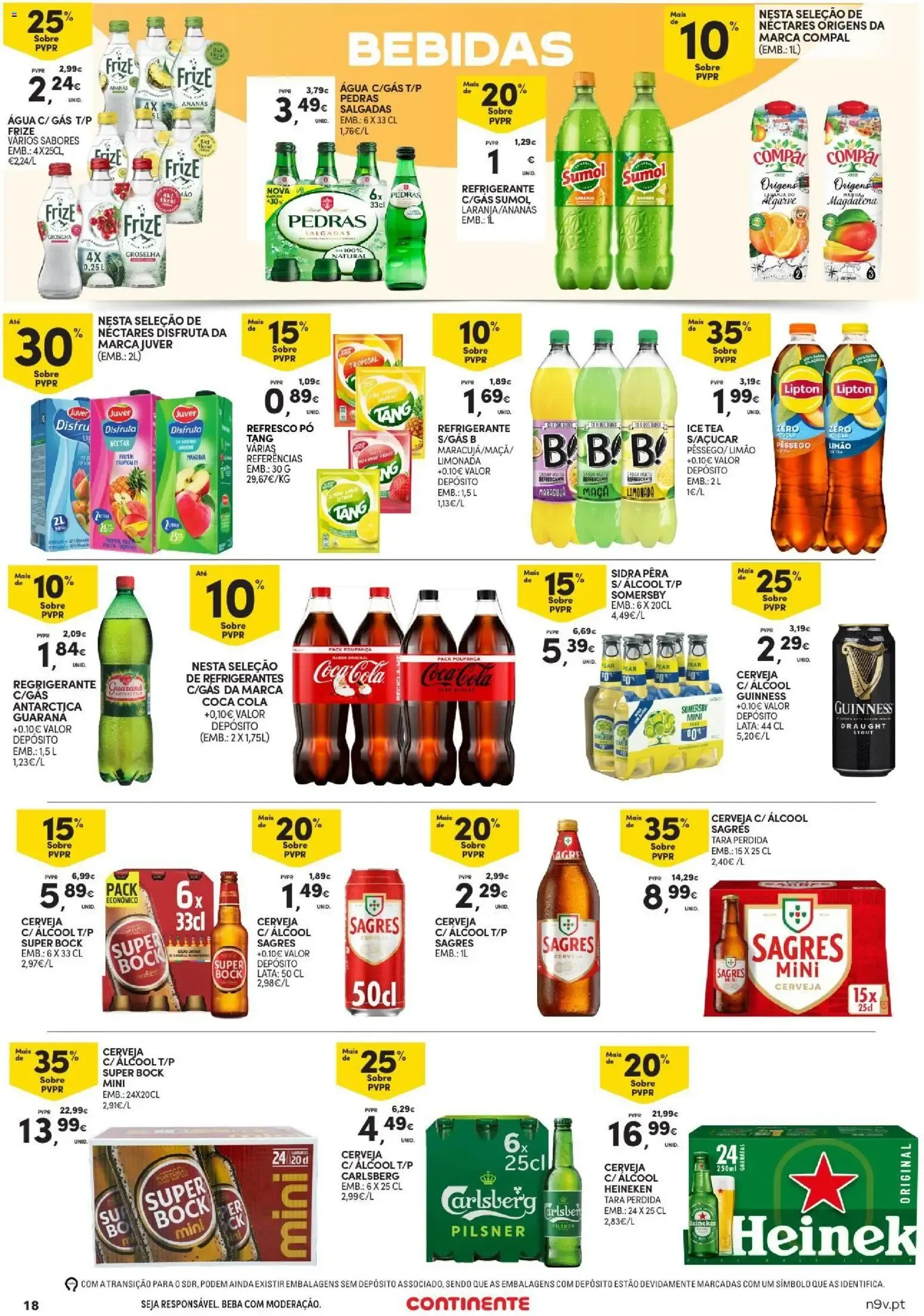 Folheto Continente Açores » de 20/08/2026 - 02/09/2026 de 20 de agosto até 2 de setembro 2026 - Pagina 18