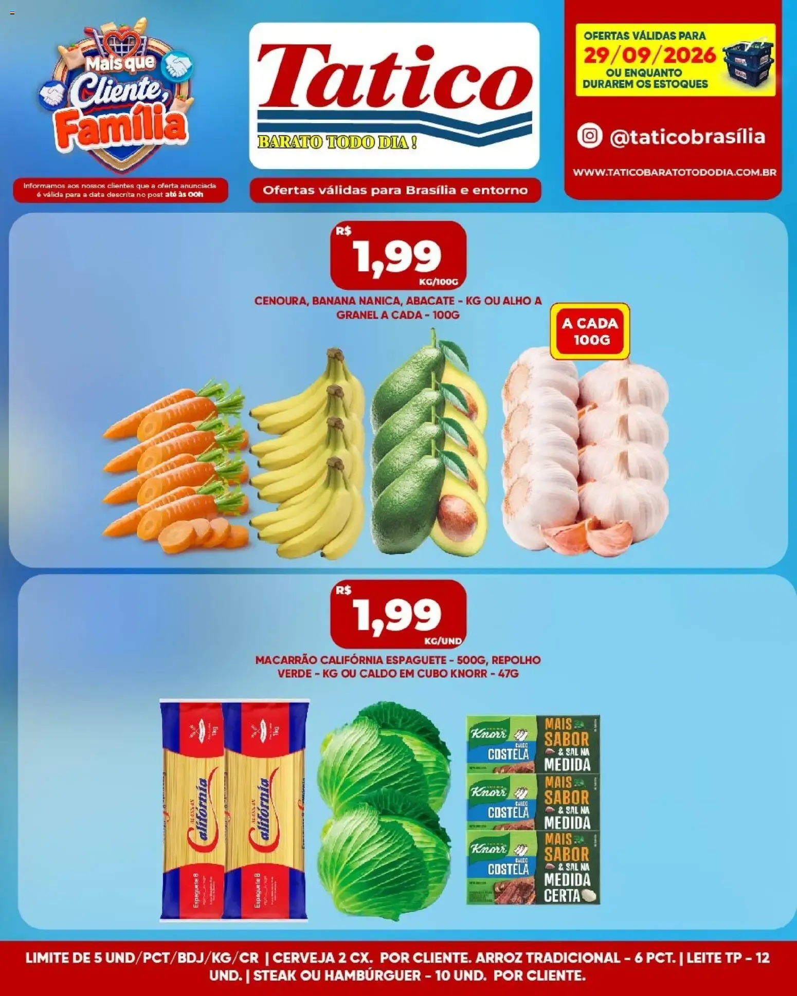 Encarte de Tatico ofertas do Dia de 29/09/2026 | Promoções Online 29 de setembro até 29 de setembro 2026 - Pagina 1
