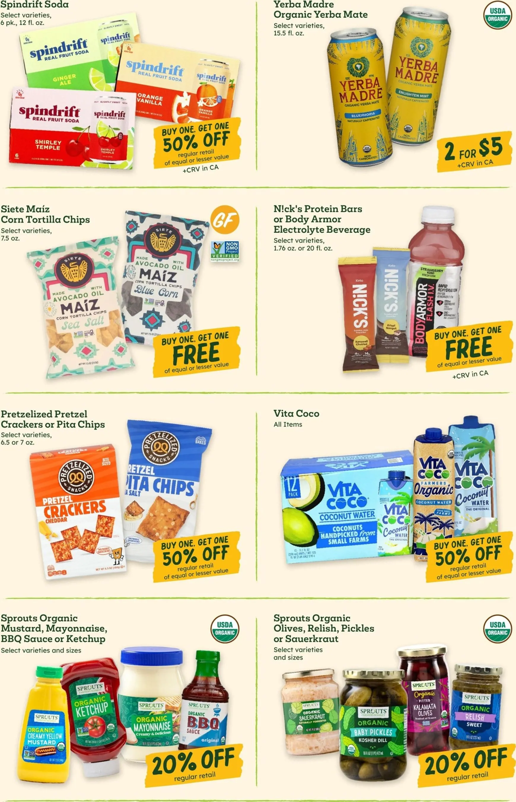 Weekly promotion Sprouts Farmers Market: All Vitamins & Body Care Sale spanning from June 17 to June 23 2024 - Page 10 for Catalogue 365