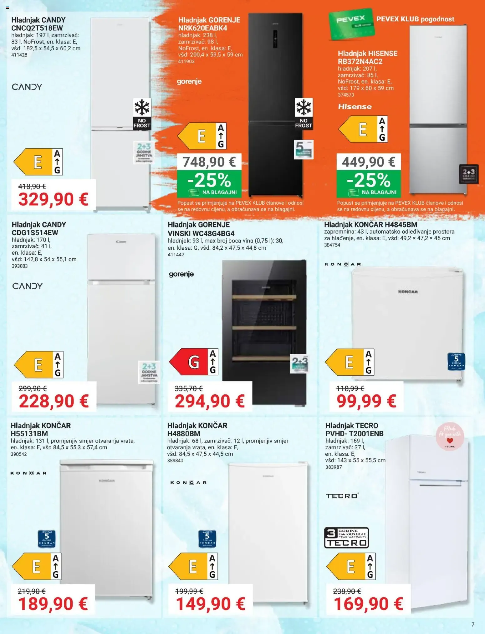 Katalog Pevex Katalog novi od 27.08.2026 na listanje > letak digitalni od 27. kolovoza do 21. rujna 2026. - Pregled Stranica 7