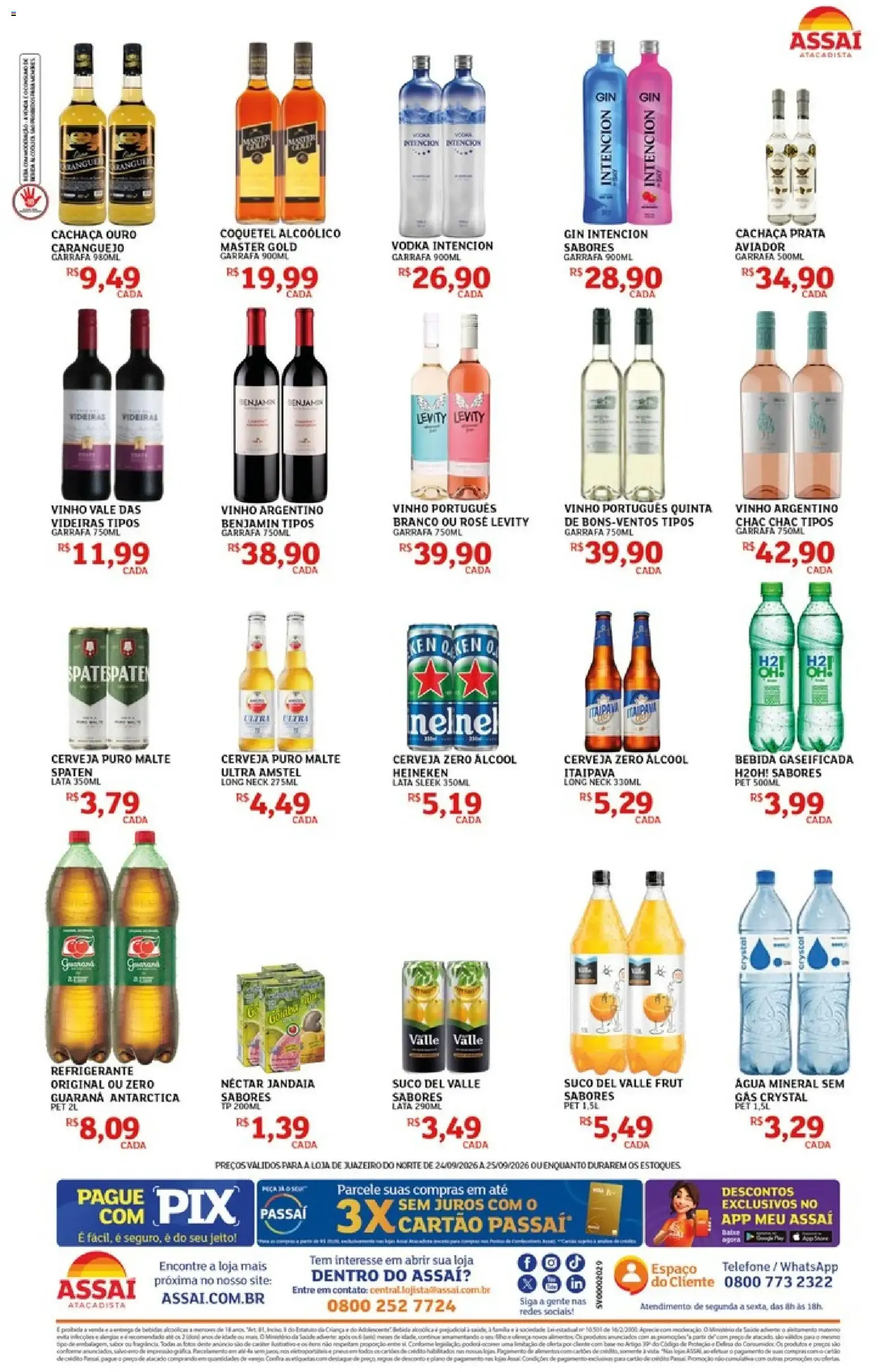 Encarte de Assaí Atacadista ofertas - CE de 24/09/2026 | Promoções Online 24 de setembro até 25 de setembro 2026 - Pagina 2
