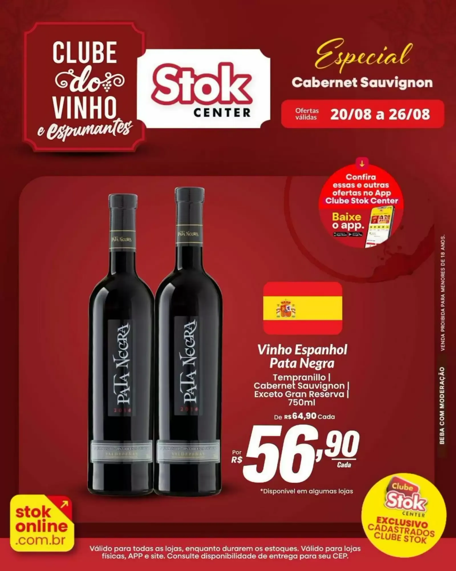 Encarte de Stok Center - Clube do Vinho e Espumantes: Especial Cabernet Sauvignon 20 de agosto até 26 de agosto 2026 - Pagina 2