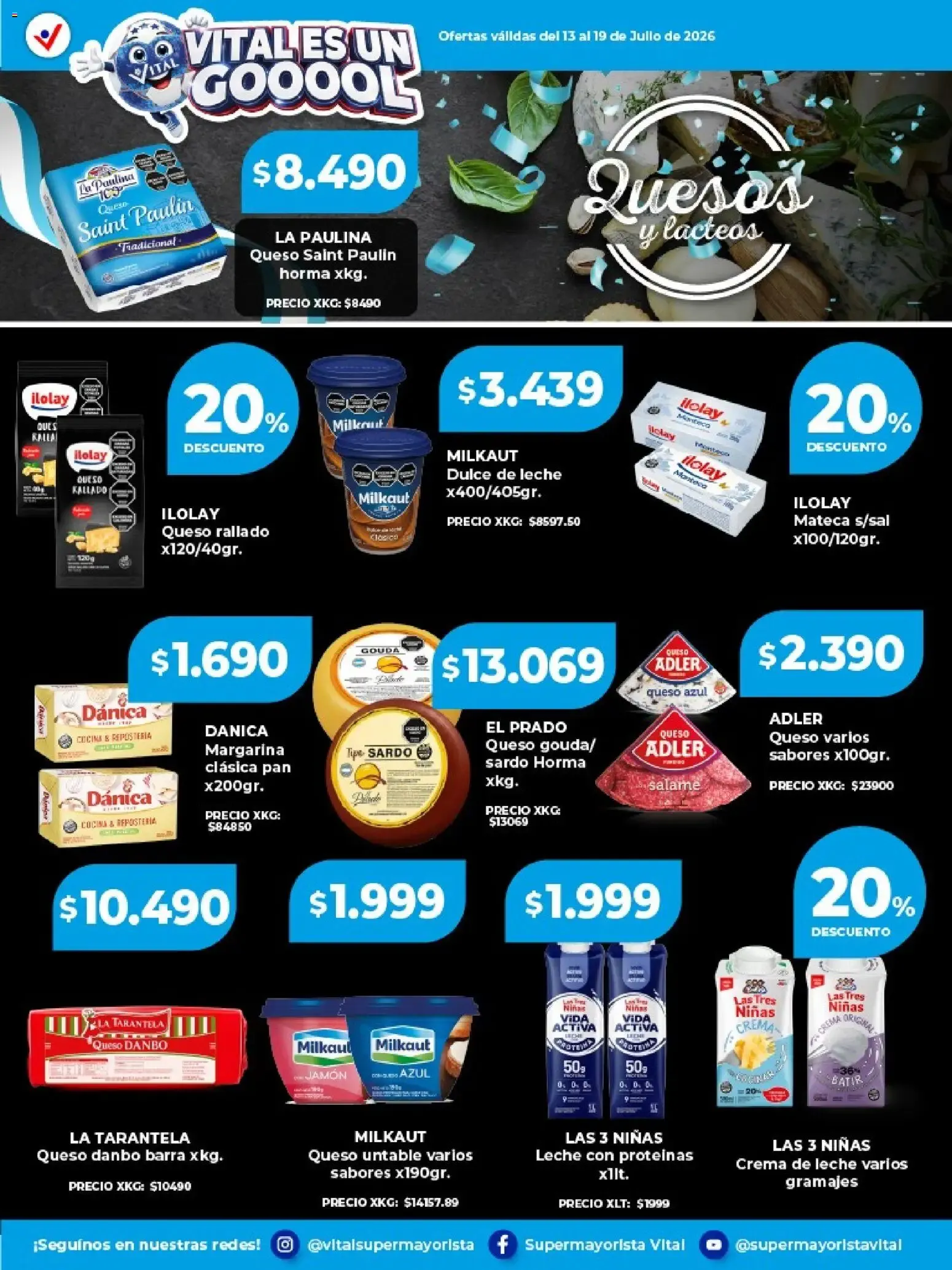 Ofertas de Vital es un Goool - Frescos a la mesa 13 de julio al 19 de julio 2026 - Página 4 del catálogo