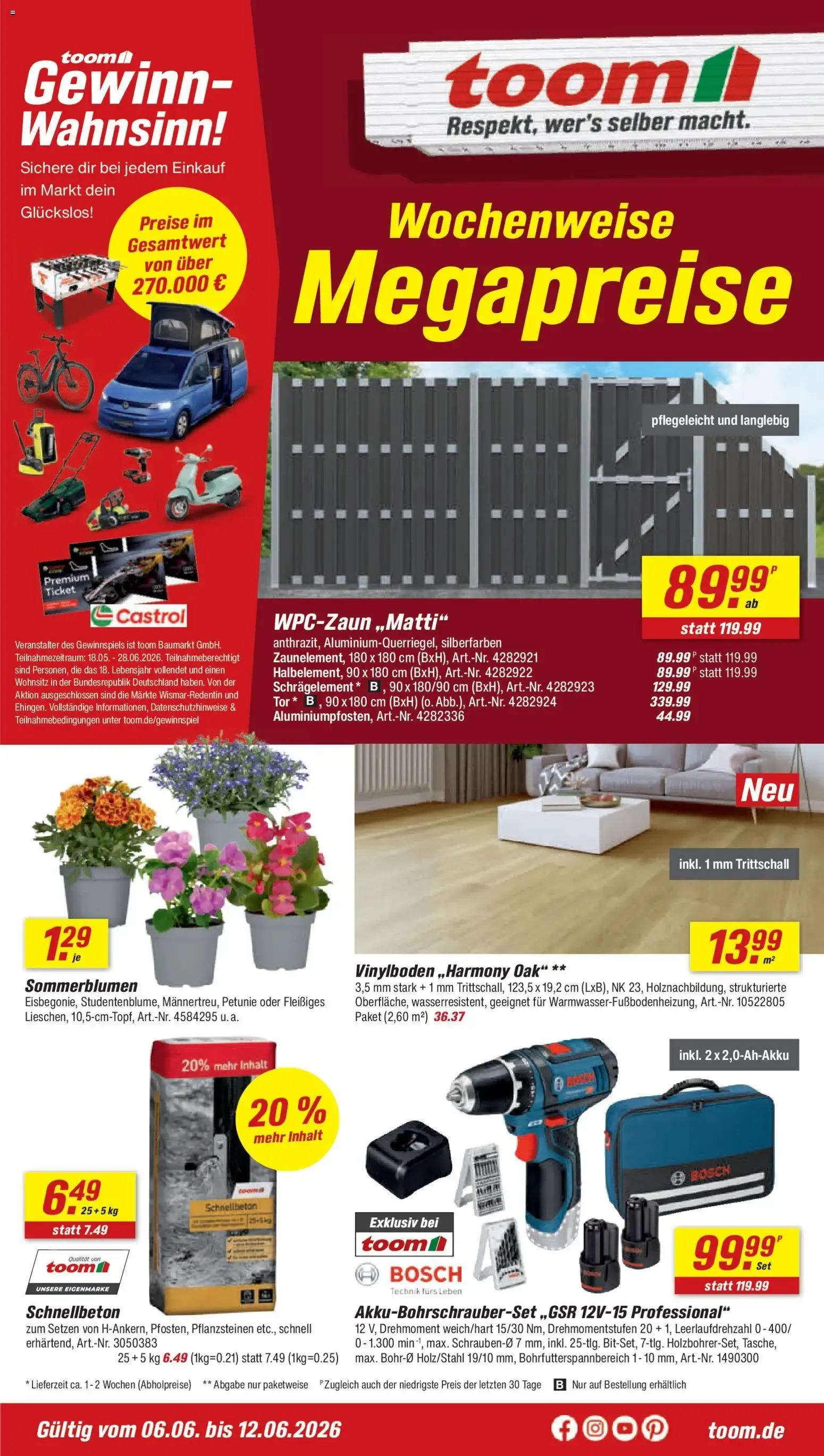 Toom Baumarkt Prospekt vom 06.06.2026 – Angebote online von 6. Juni bis 12. Juni 2026 - Prospekt seite 3