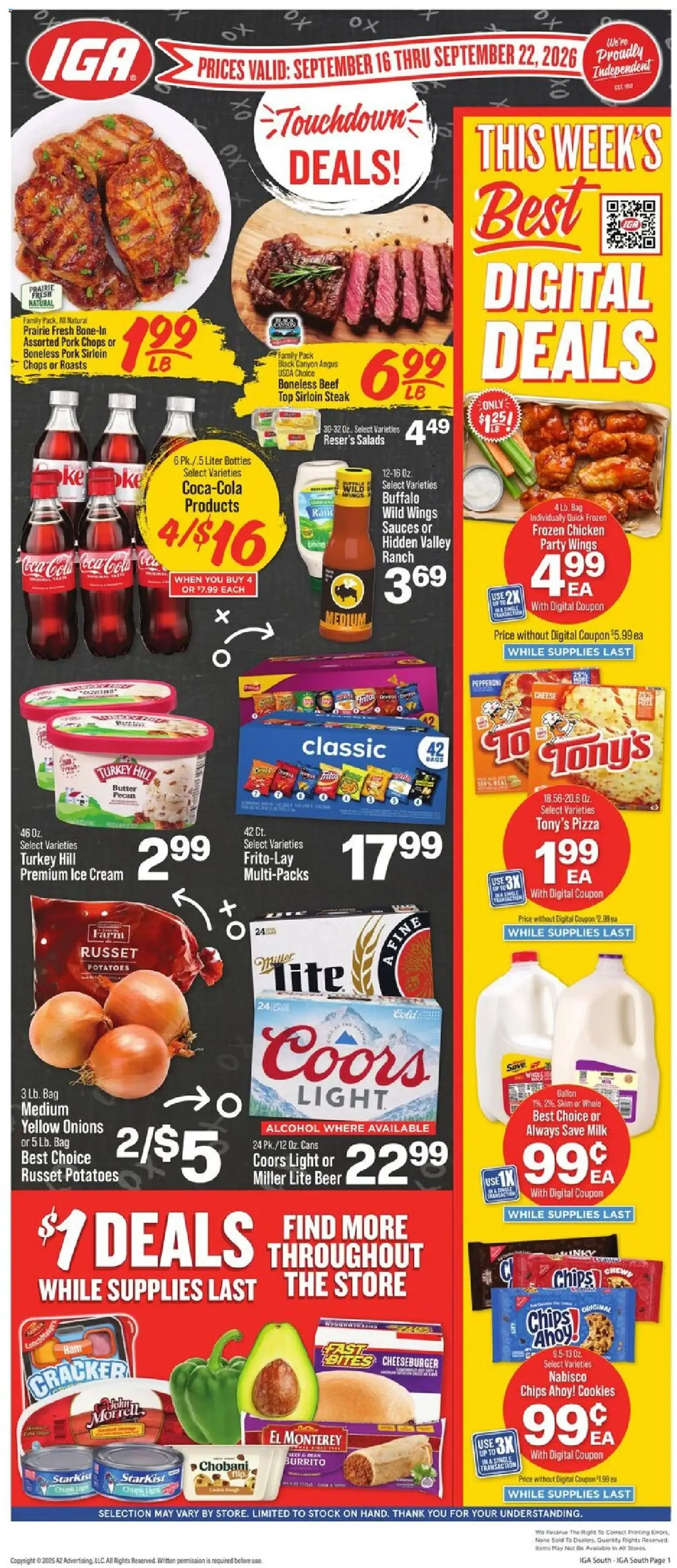IGA Weekly Ad (09/16 - 09/22 2026) - Flyer
