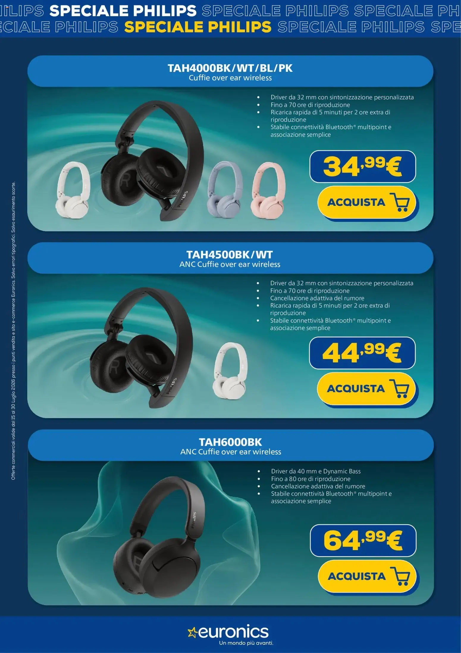 Nuovo Euronics volantino Philips dal 15/07/2026 > offerte anteprima 🛍️ da 15 luglio a 30 luglio di 2026 - Pagina del volantino 10