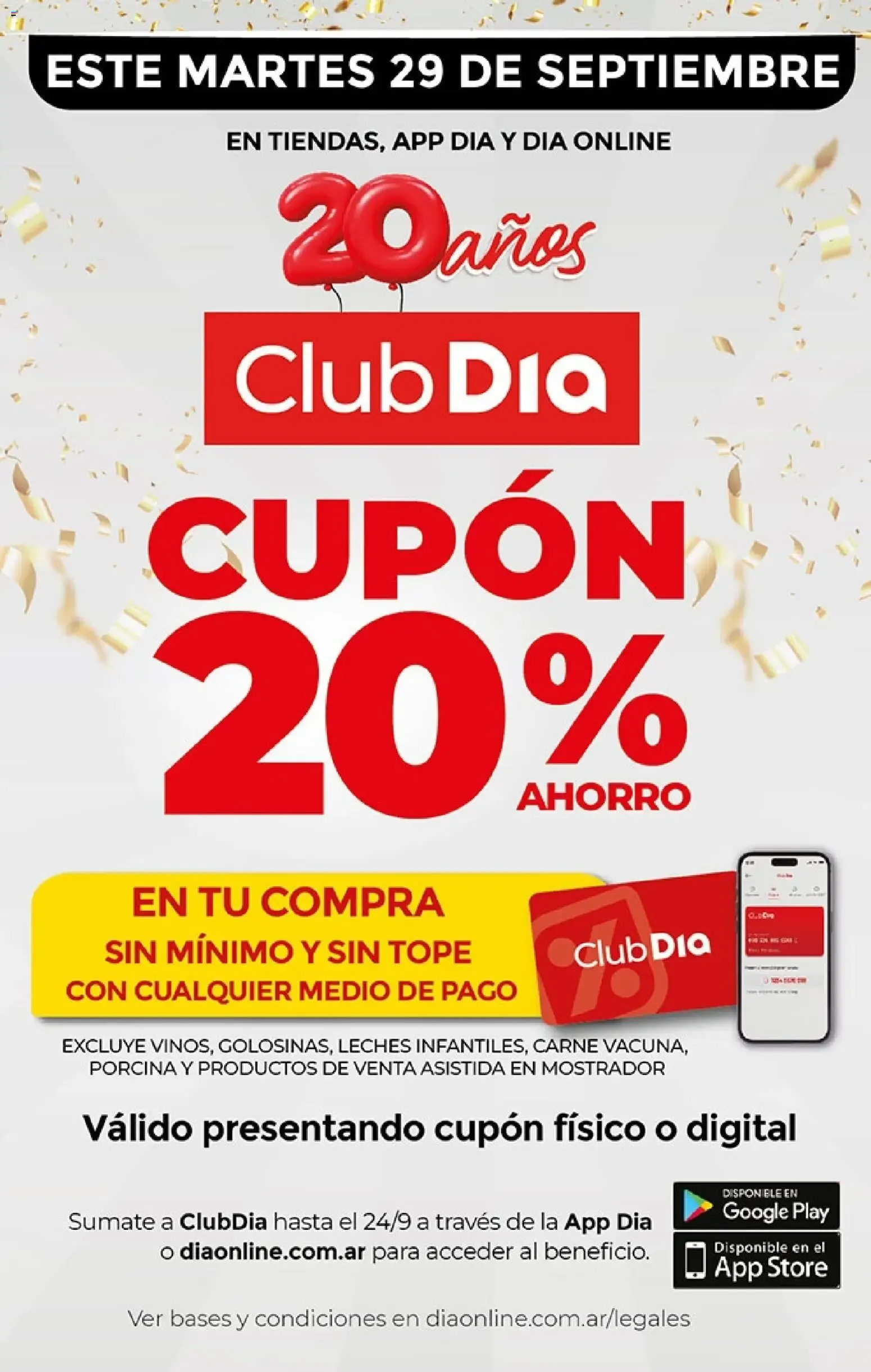 Ofertas de Club Día 20 años - Tu precio con Club Día 23 de septiembre al 28 de septiembre 2026 - Página 9 del catálogo