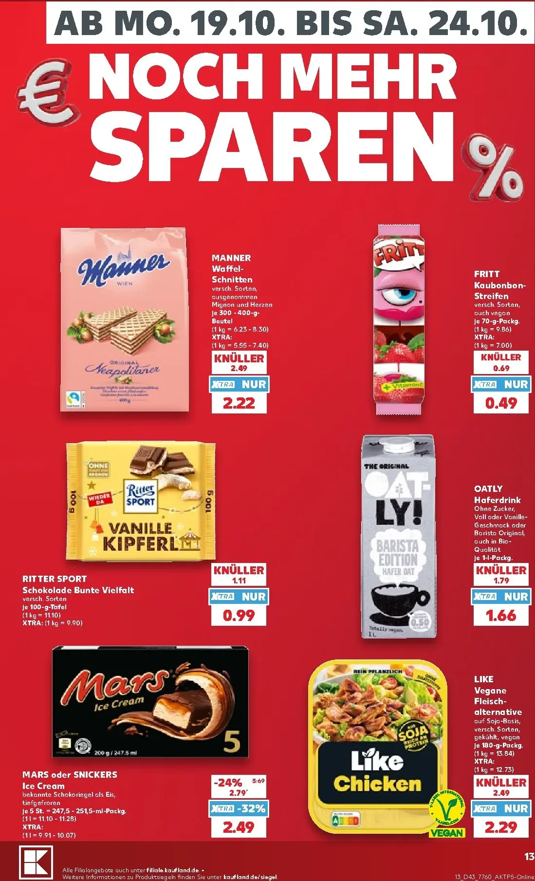 Kaufland Prospekt nächste Woche – von Montag 19.10.2026 bis Samstag 24.10.2026 von 19. Oktober bis 24. Oktober 2026 - Prospekt seite 14