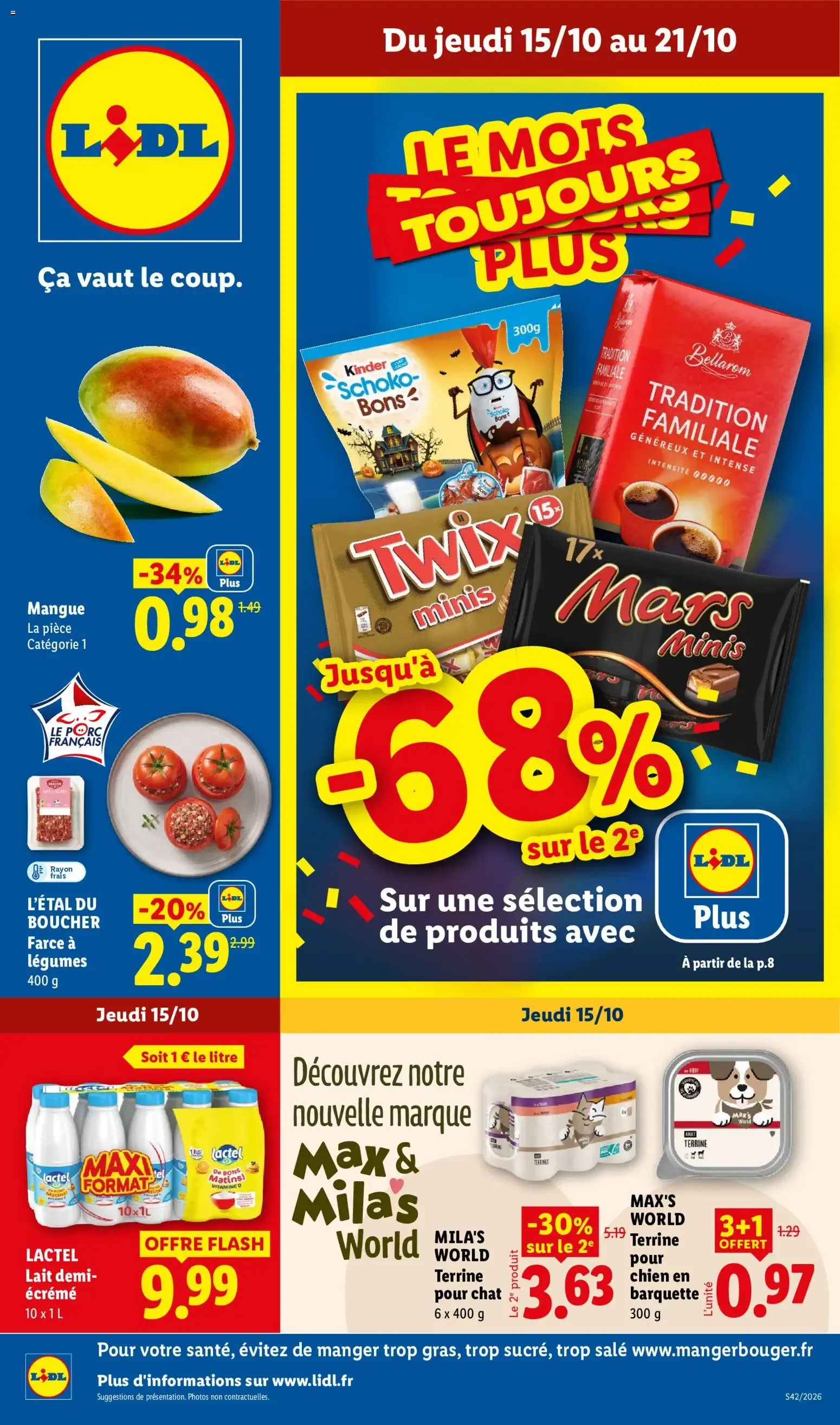 Catalogue LIDL du 15/10/2026 | Promo prospectus en ligne