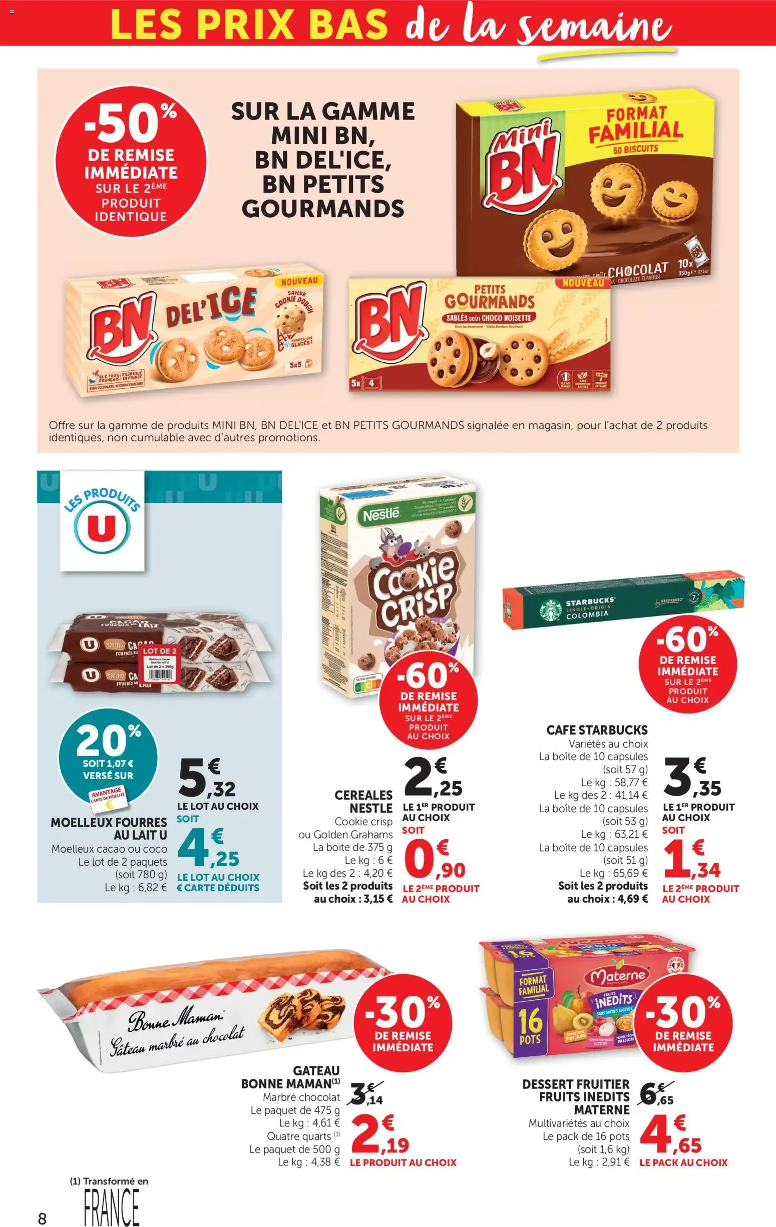 bi1 Catalogue Maxi marché à partir du 11/08/2026 - promo en ligne du 11 août au 23 août 2026 - Catalogue page 8