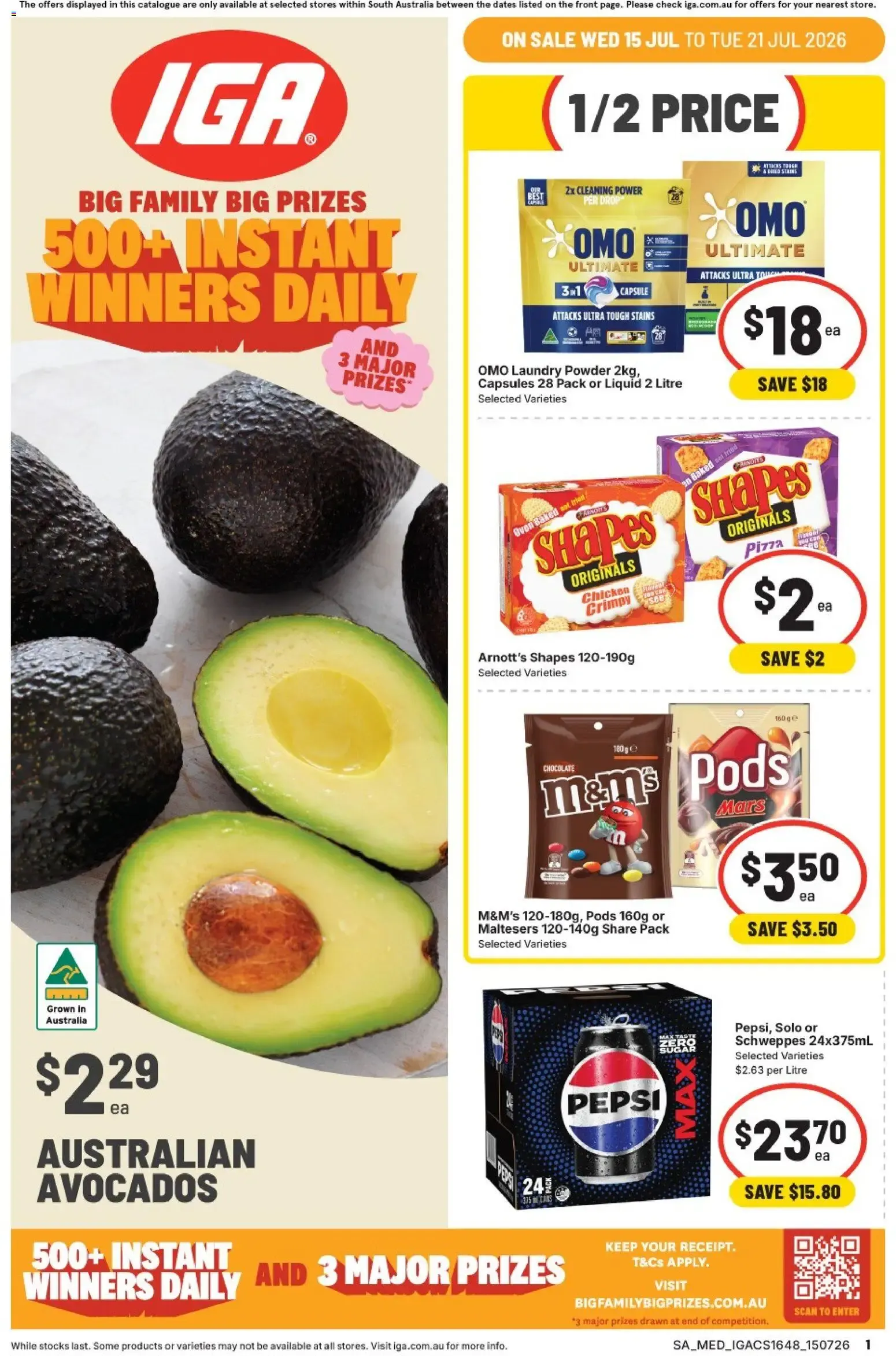 IGA Big Family Big Prizes