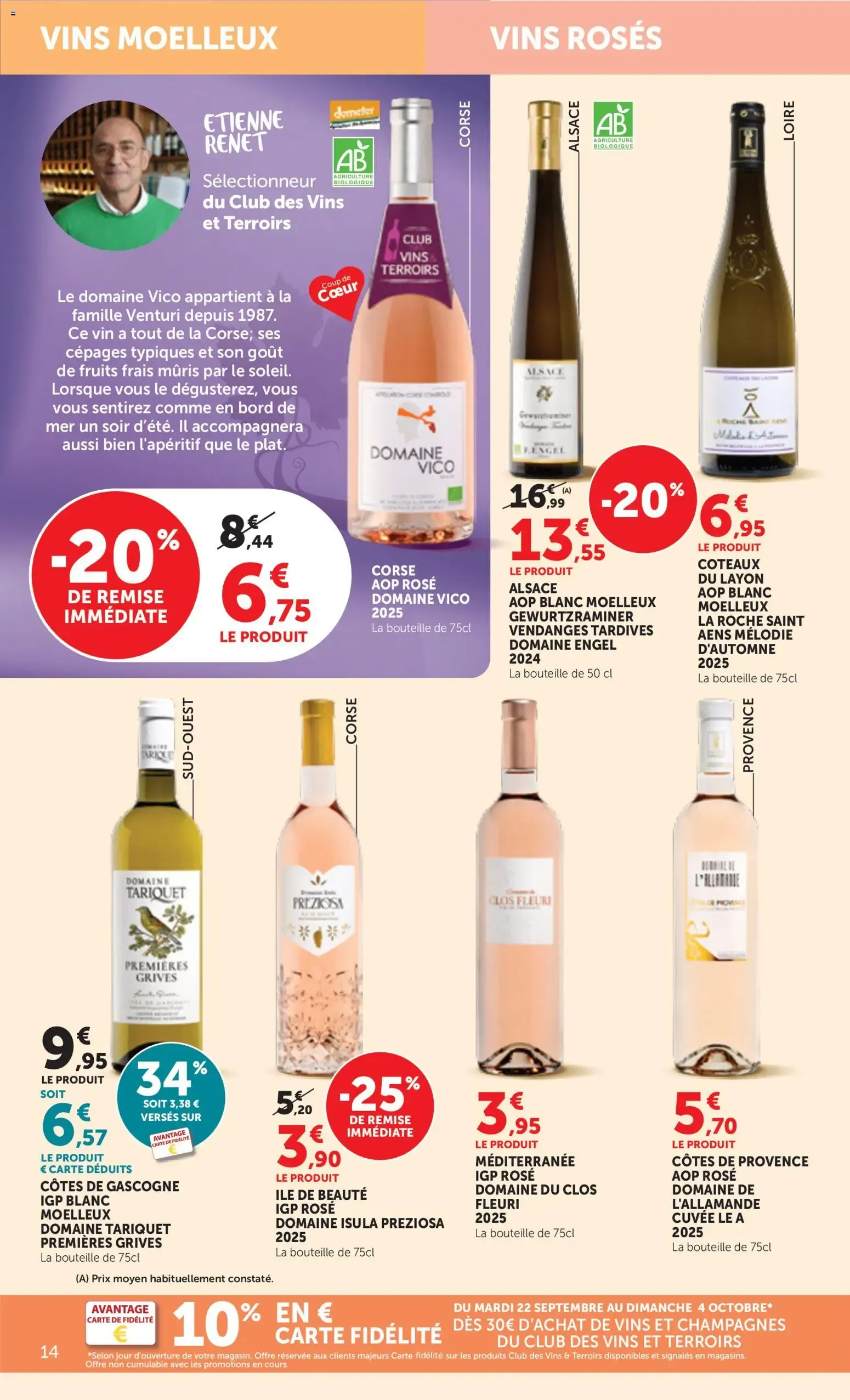 bi1 Foire aux vins supermarché à partir du 22/09/2026 - promo en ligne du 22 septembre au 4 octobre 2026 - Catalogue page 14
