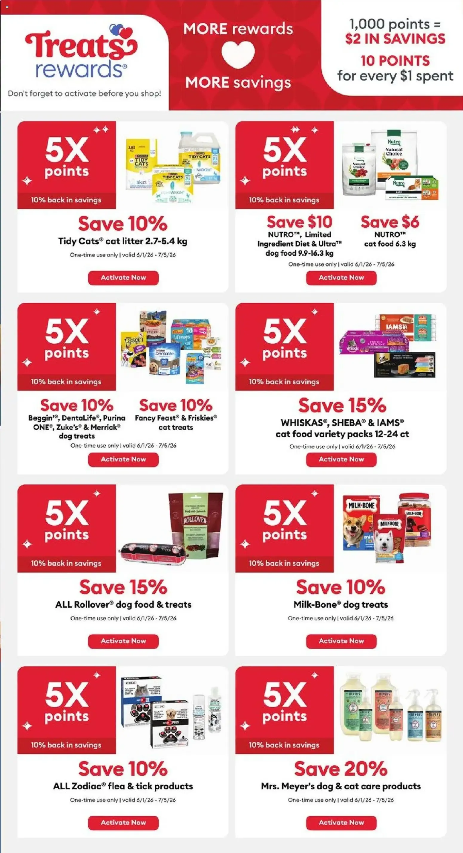 Petsmart weekly flyer / circulaire from Jun 1, 2026 > weekly specials & deals from June 1 to July 5 2026 - flyer page 8