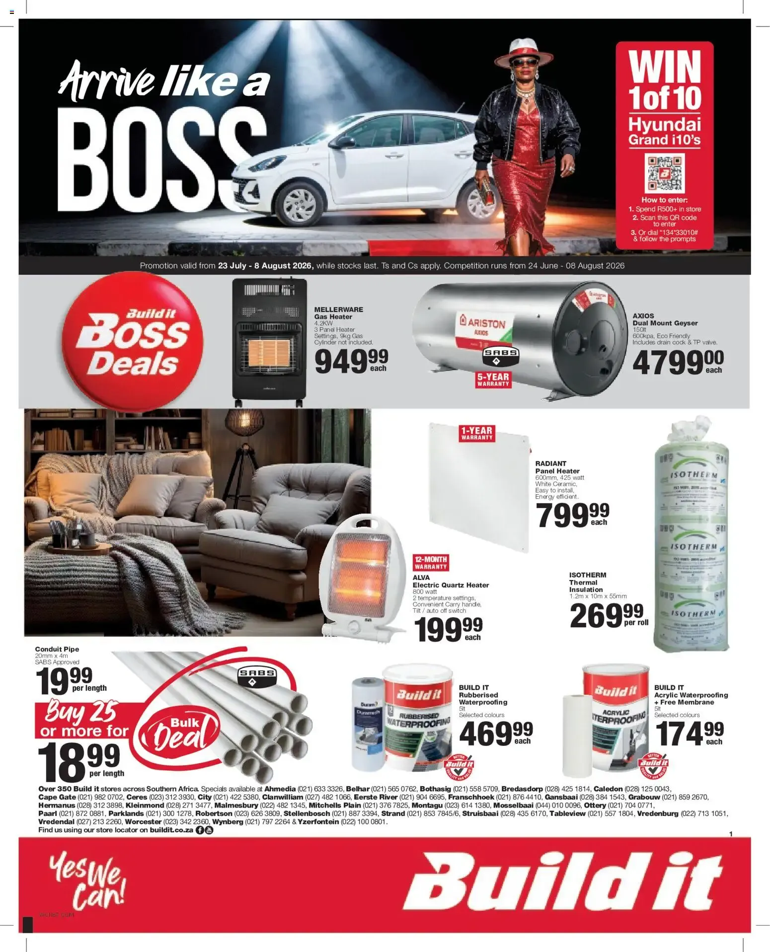 Build It Western Cape - Specials (23/07/2026 - 08/08/2026) Online from 23 July to 8 August 2026 - Catalogue Page 1