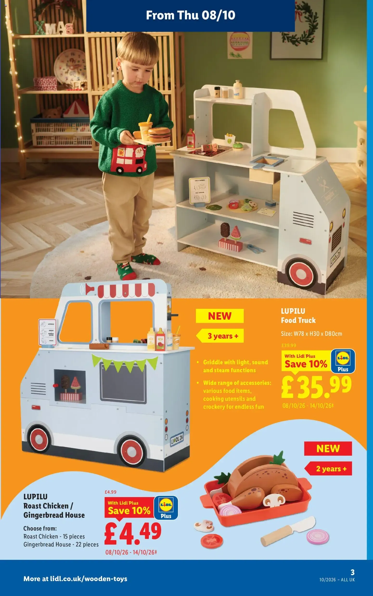 Lidl Wooden Toy Event from 8 October to 14 October 2026 - Catalogue Page 3