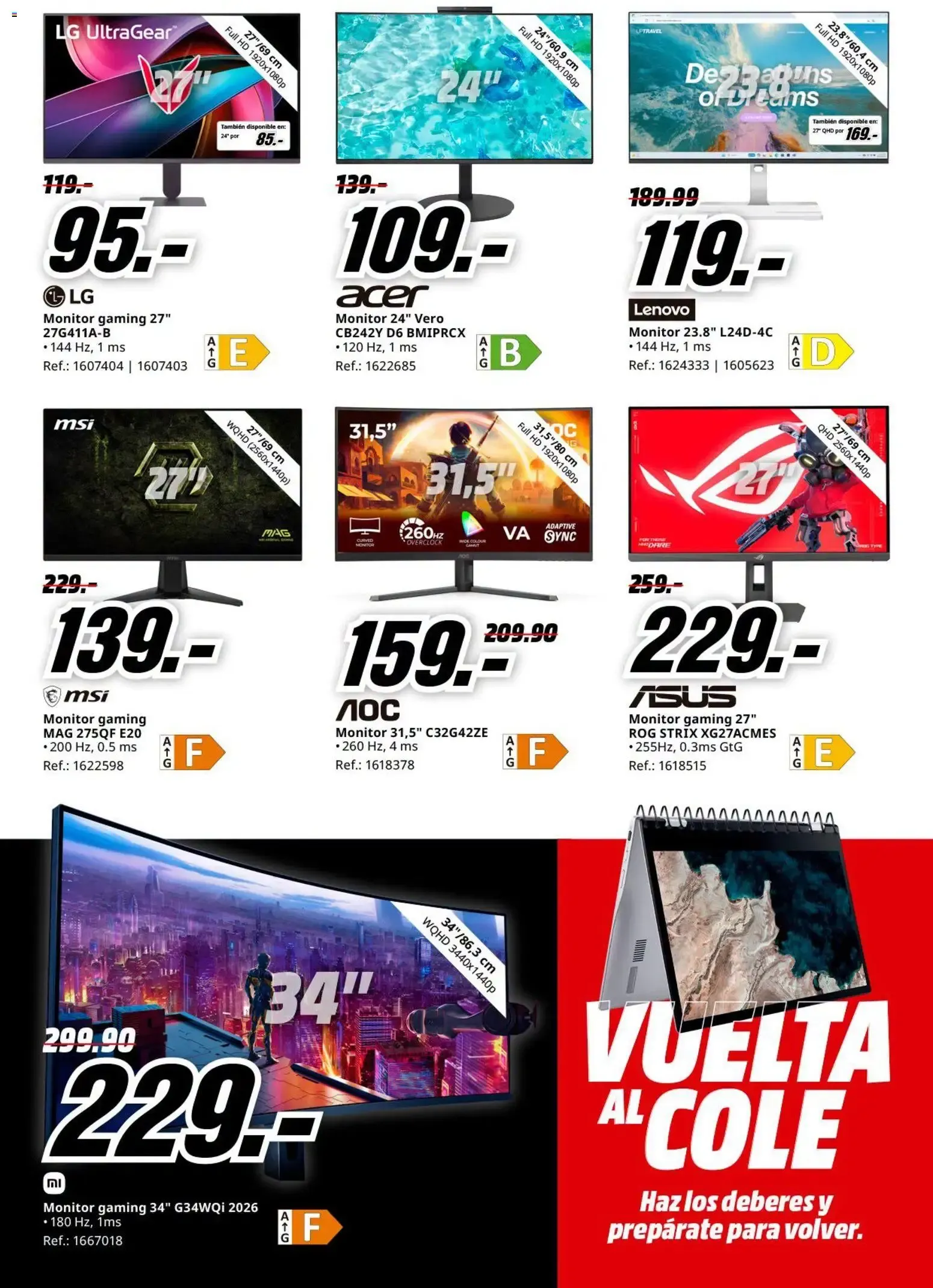 Catálogo de VUELTA A CASA Equípate para volver con las mejores ofertas. 7 de septiembre al 17 de septiembre 2026 - Página 15