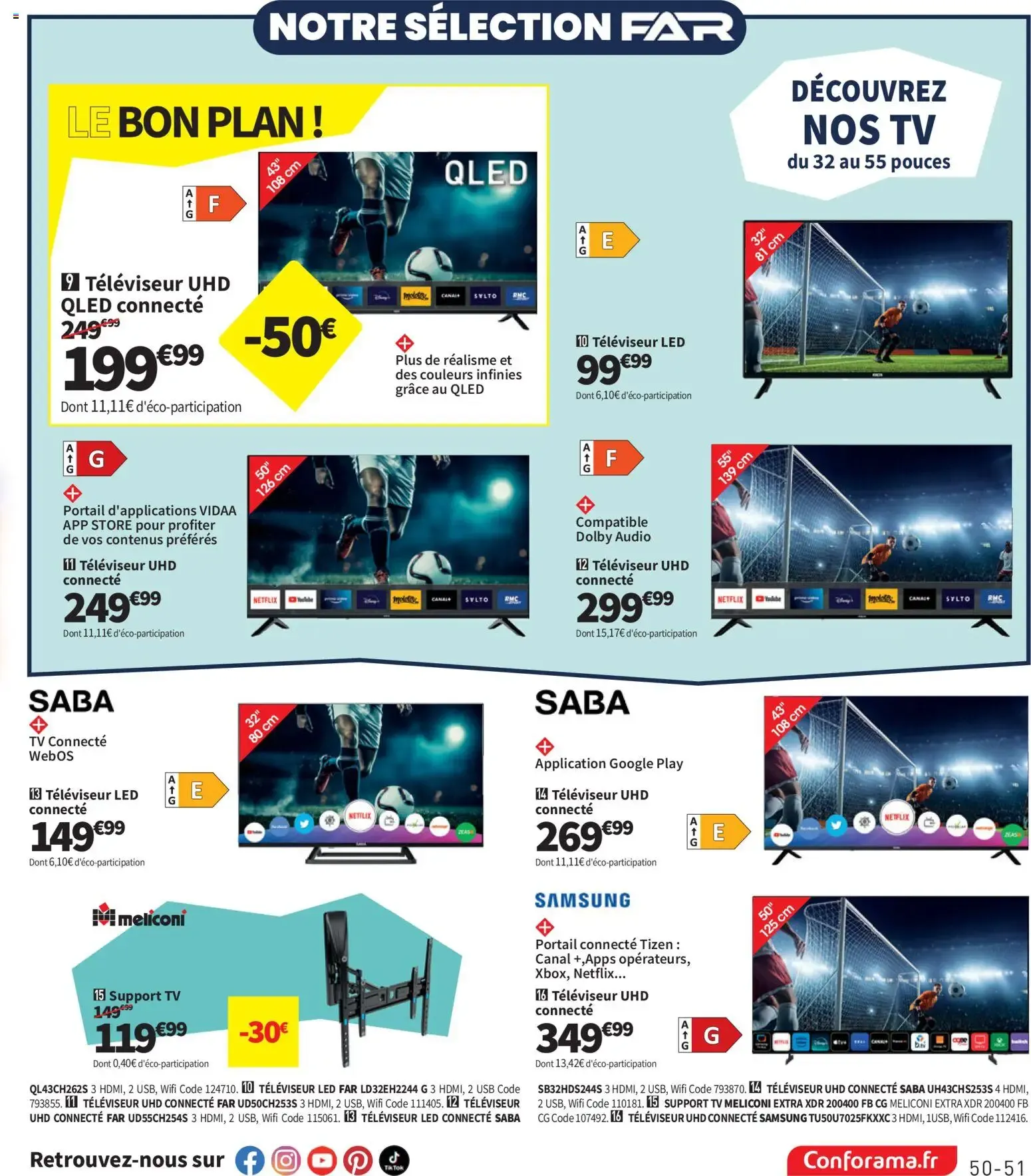 Conforama catalogue à partir du 09/06/2026 - promo en ligne du 9 juin au 6 juillet 2026 - Catalogue page 51
