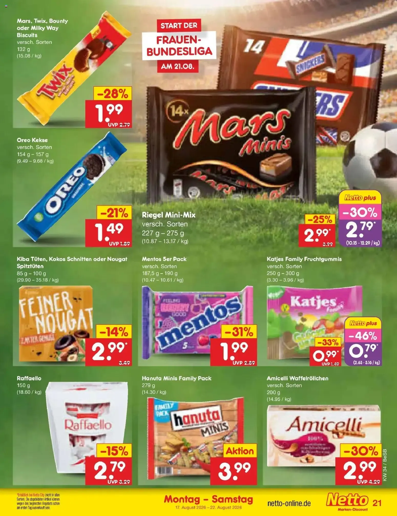 Netto Marken-Discount Prospekt Kremmen (ab 17.08.2026) » Angebote von 17. August bis 22. August 2026 - Prospekt seite 27