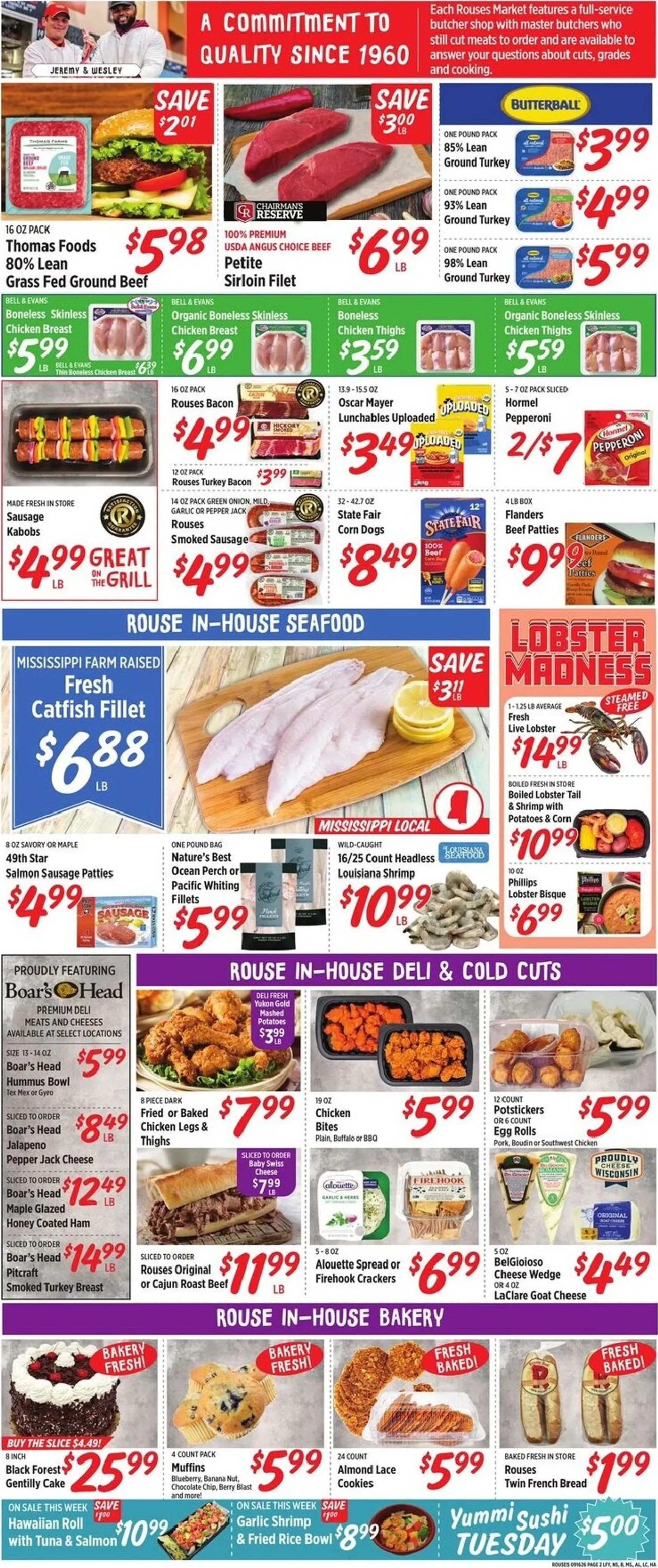 Weekly ad Current Rouses Markets leaflet valid from Wednesday 09/16/2026 to Wednesday 09/23/2026 from September 16 to September 23 2026 - Page 5