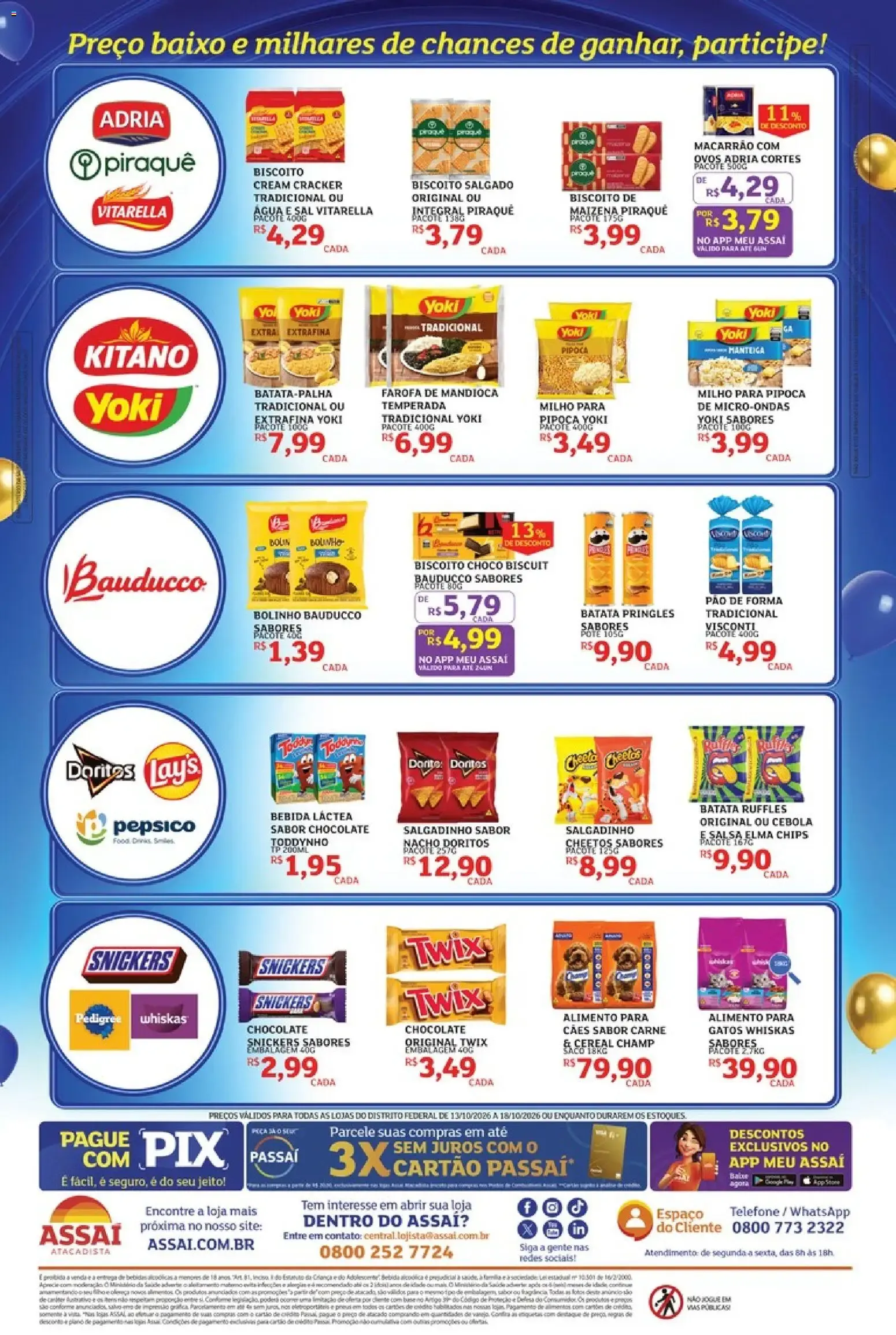 Encarte de Assaí Atacadista ofertas - DF de 13/10/2026 | Promoções Online 13 de outubro até 18 de outubro 2026 - Pagina 4