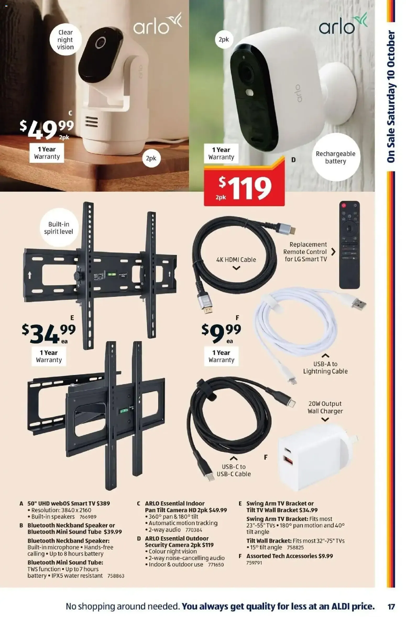 ALDI Special Buys - Catalogue valid from 7 October to 13 October 2026 - page 17