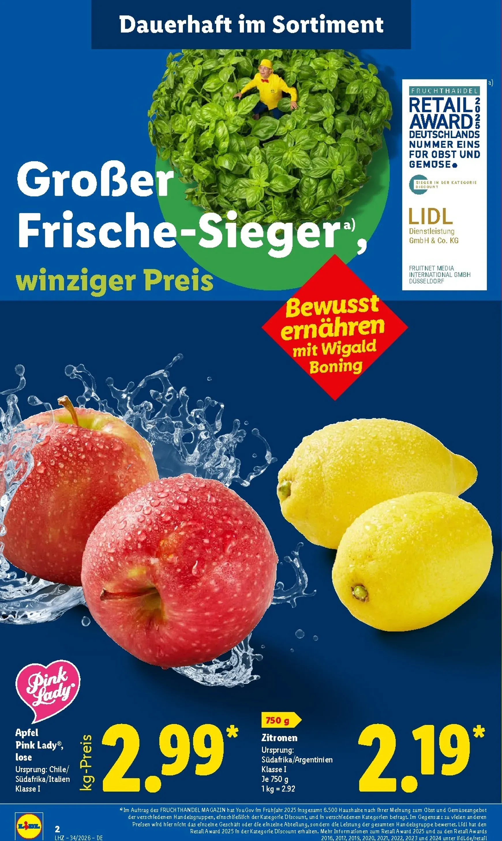 Lidl Prospekt nächste Woche – von Montag 17.08.2026 bis Samstag 22.08.2026 von 17. August bis 22. August 2026 - Prospekt seite 2